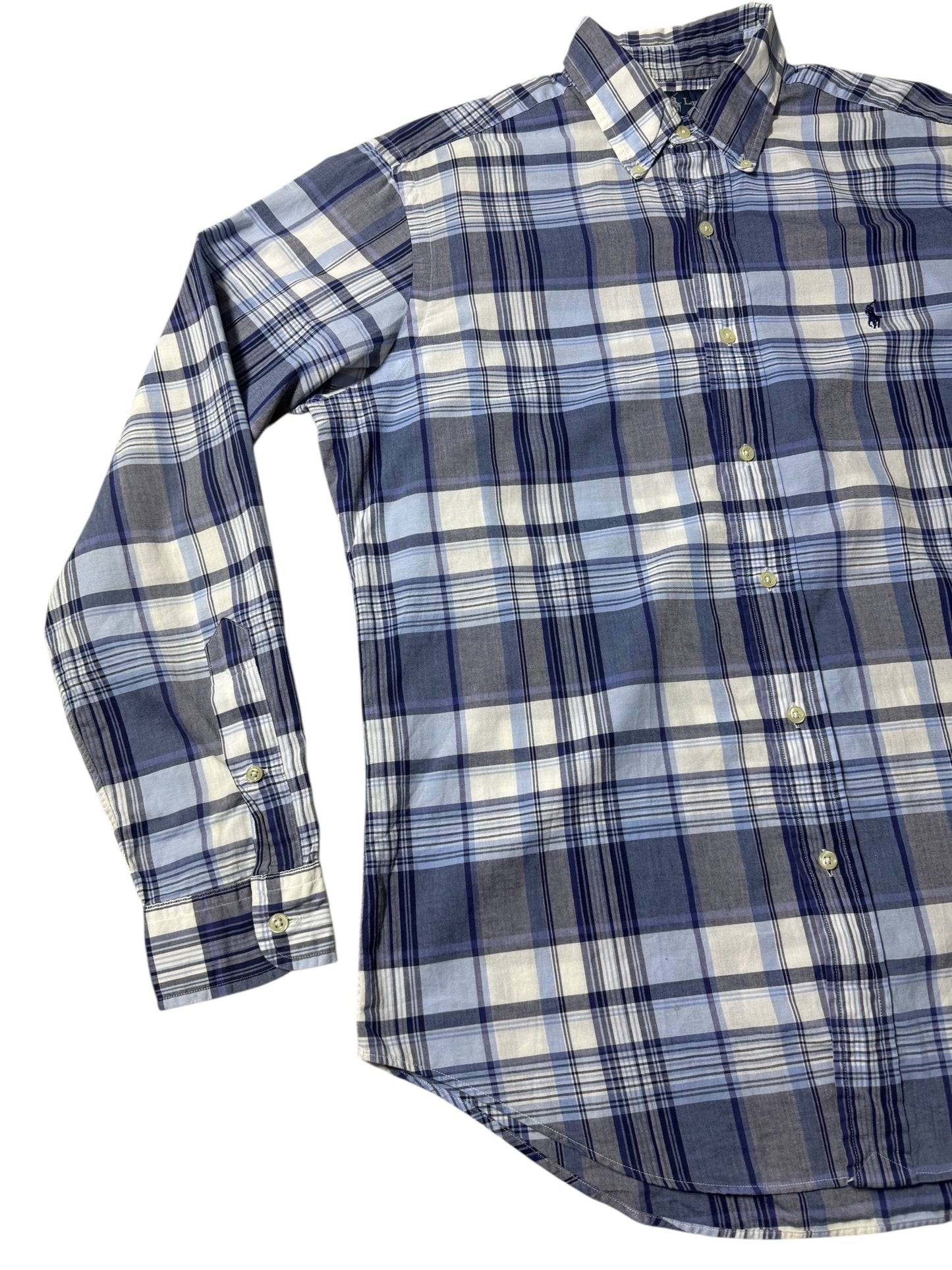 Vintage Ralph Lauren Plaid Button Down Shirt Classic Fit