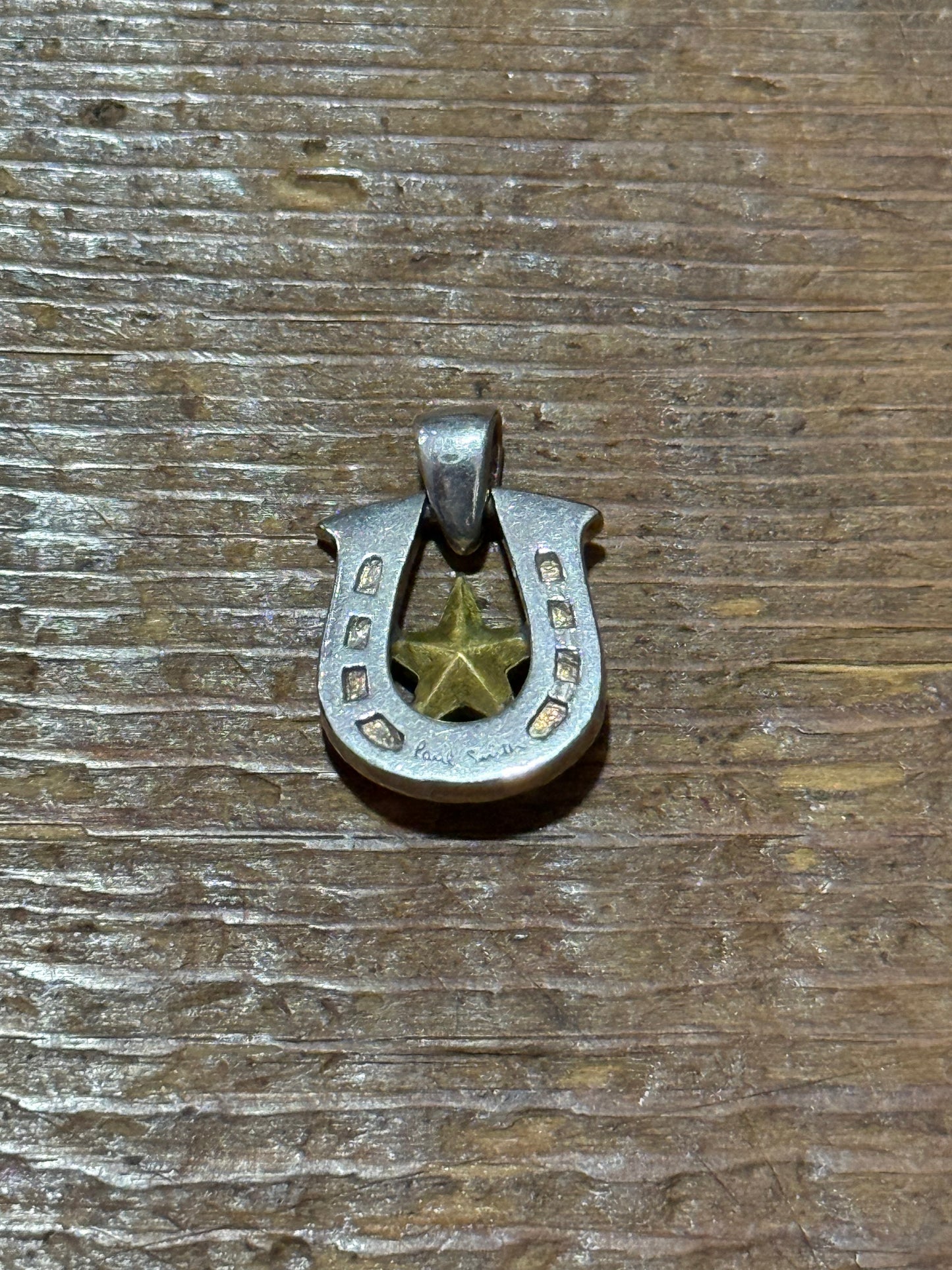 Paul Smith Sterling Silver Horseshoe Star Pendant