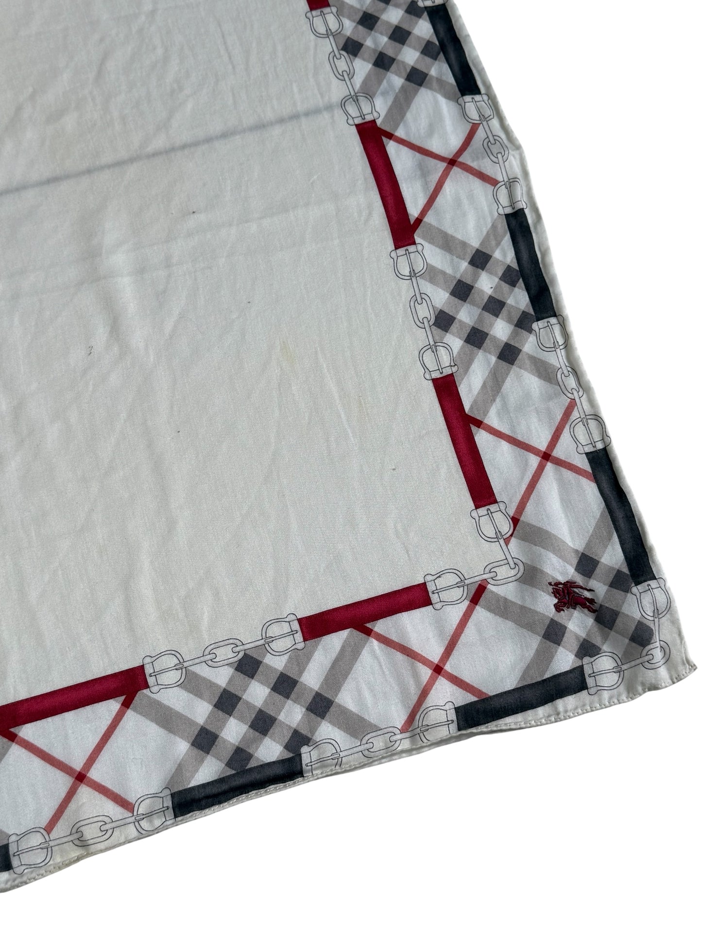 Designer Handkerchief Lot of 3 Burberry Pierre Balmain Dunhill Pocket Square