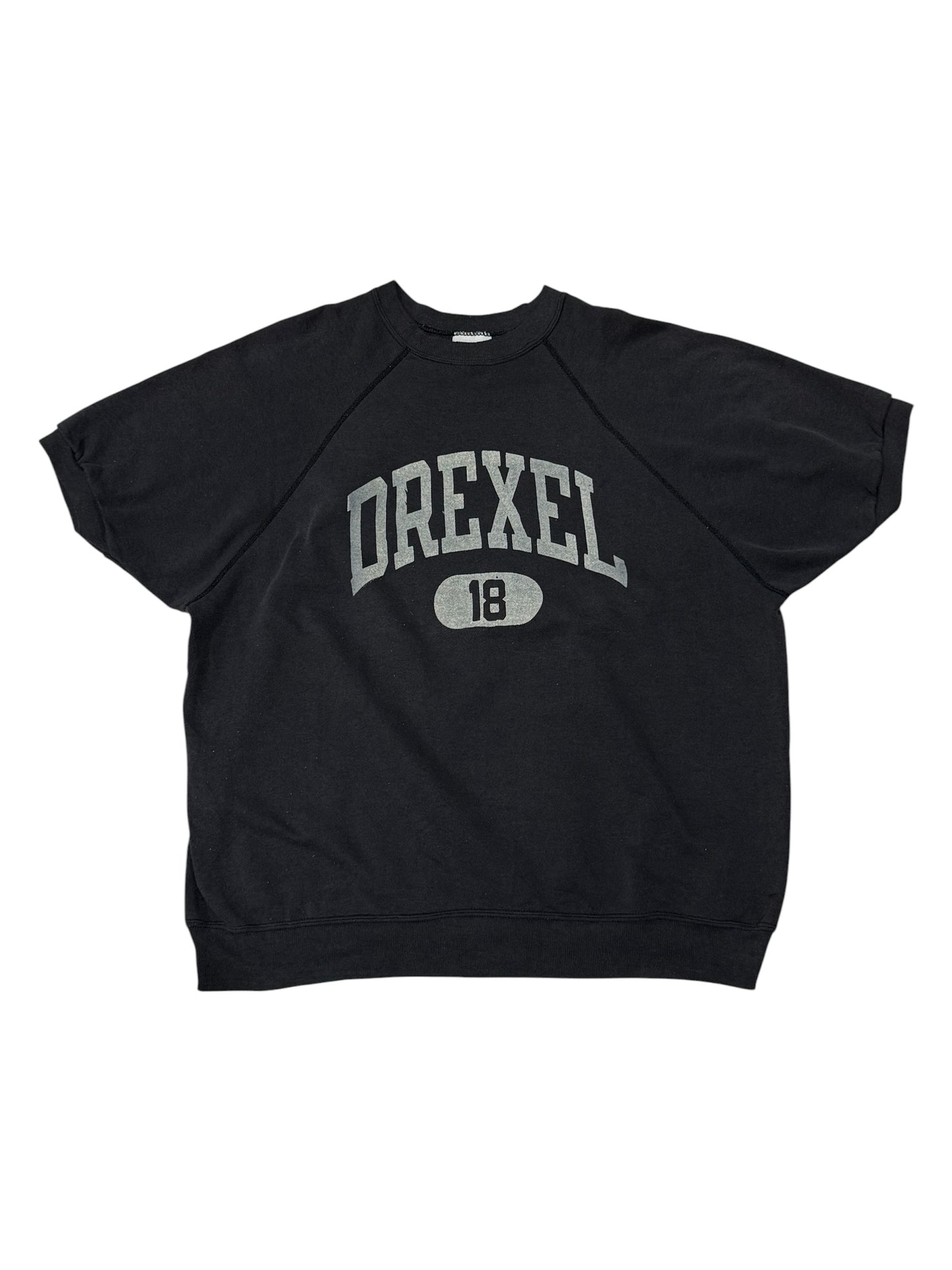 Vintage 80s–90s Drexel 18 Short Sleeve Sweatshirt Made in USA