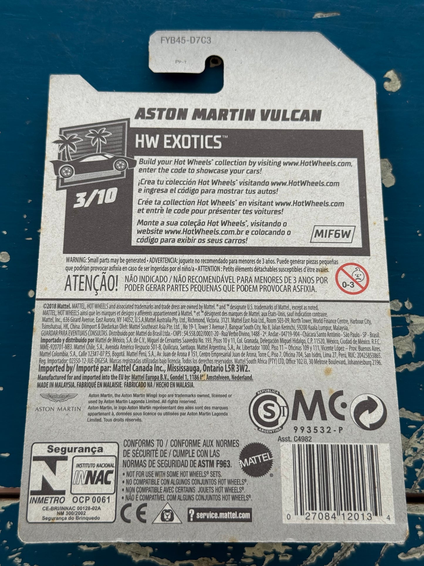 Hot Wheels Aston Martin Vulcan