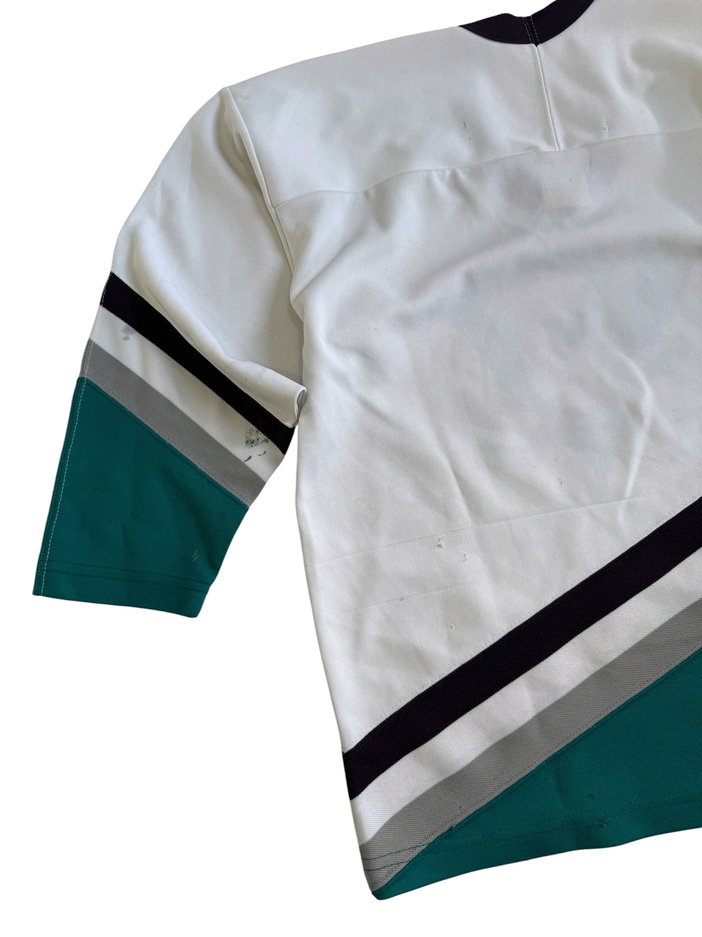 Vintage CCM Anaheim Mighty Ducks Kids Hockey Jersey