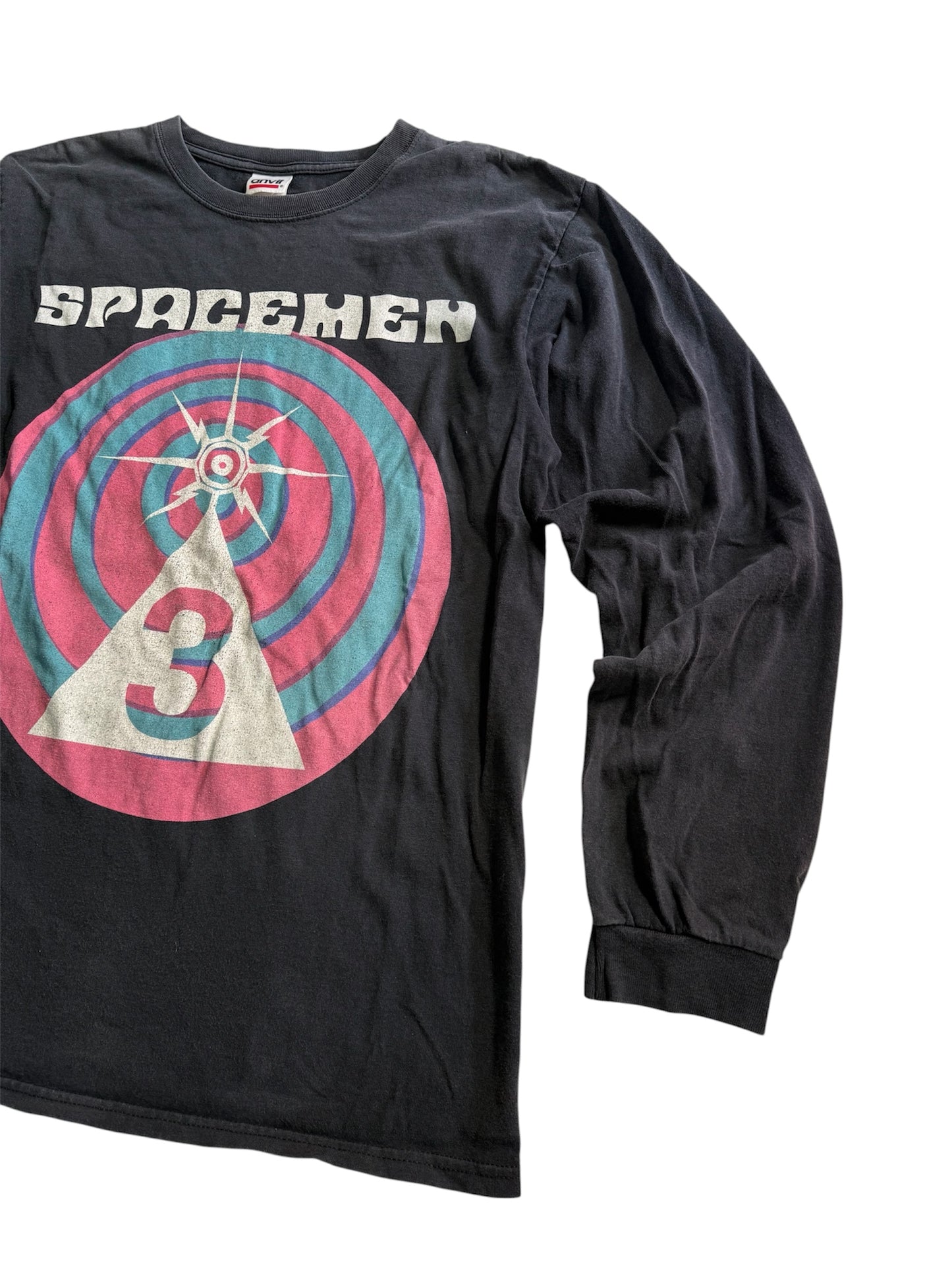 Vintage Spacemen 3 Longsleeve Band Tshirt Psychedelic Indie Rock Shoegaze