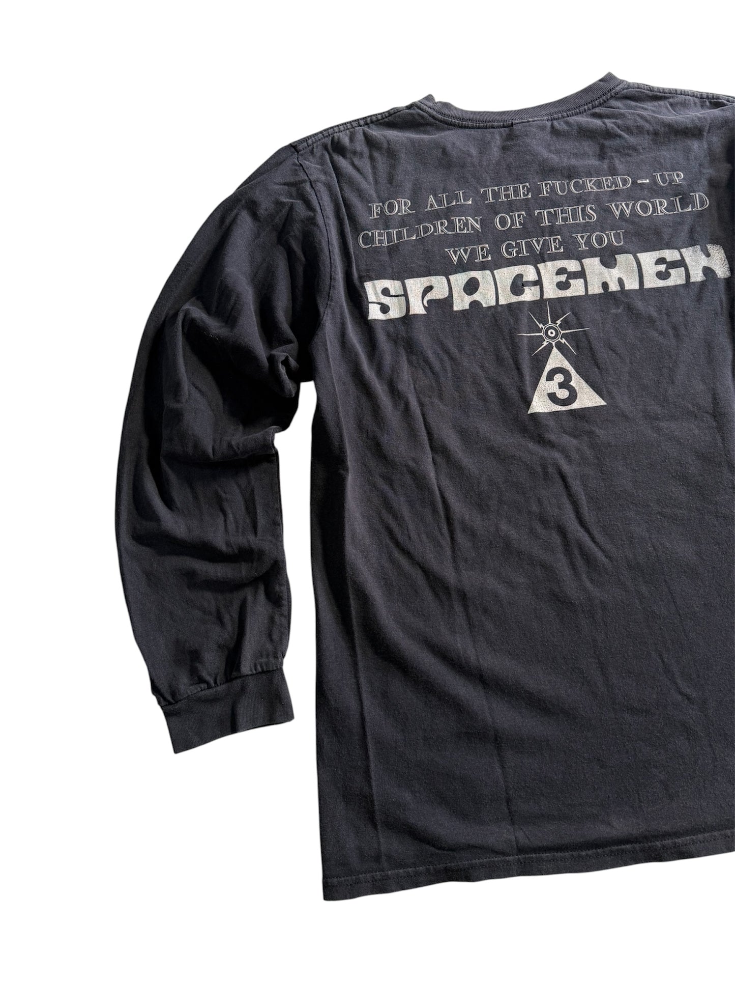 Vintage Spacemen 3 Longsleeve Band Tshirt Psychedelic Indie Rock Shoegaze