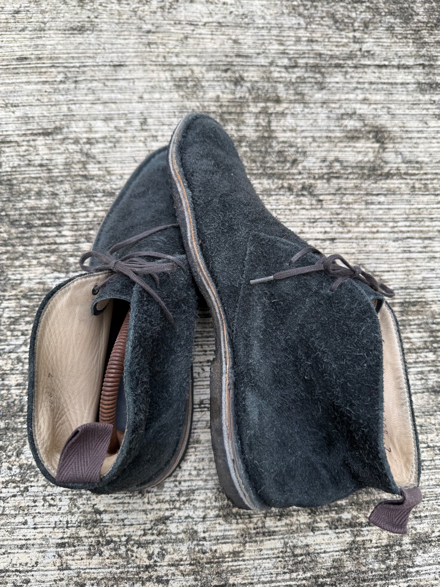 Number Nine by Takahiro Miyashita Suede Desert Chukka Boots
