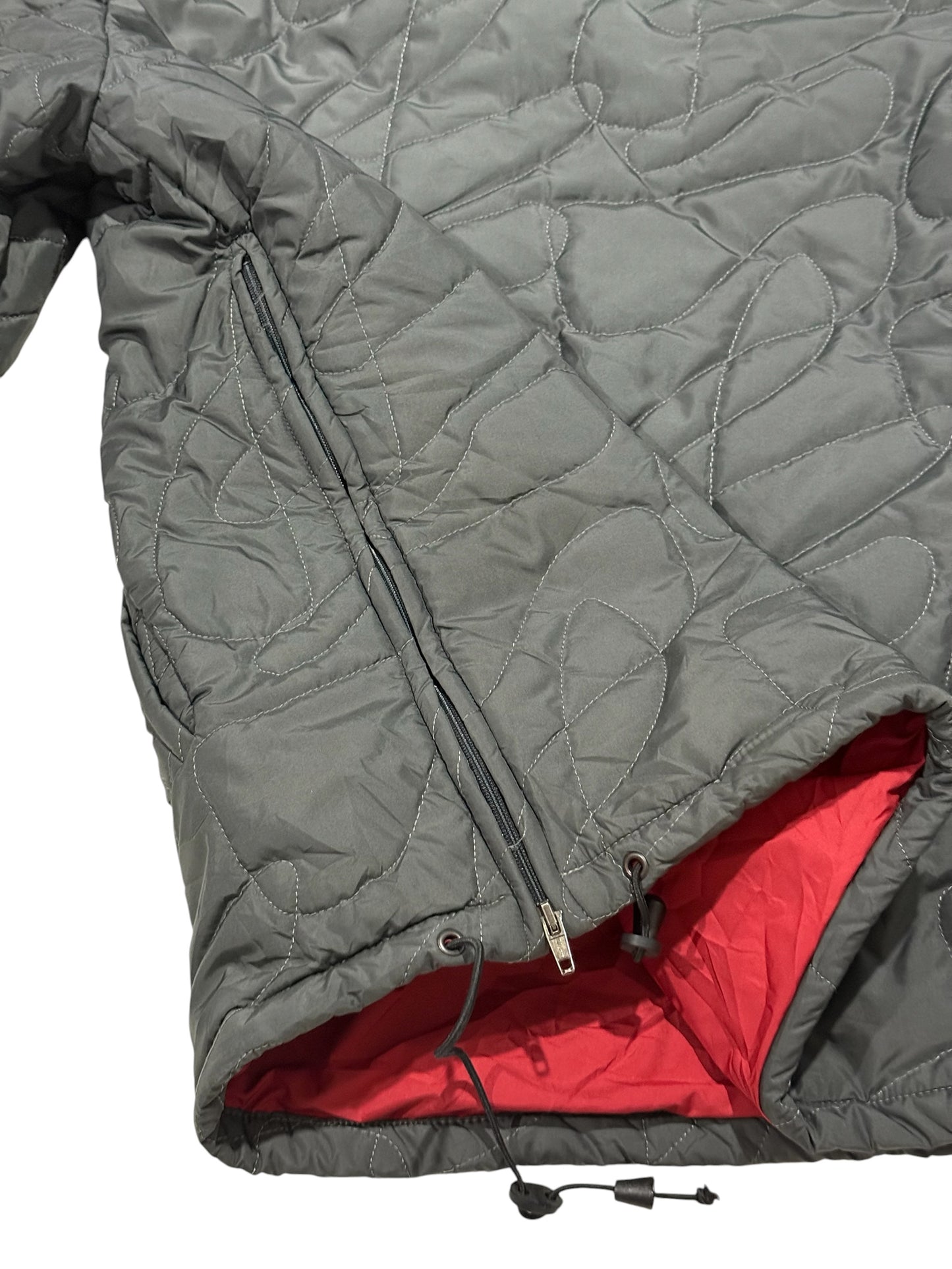 Jean Paul Gassa Made in Italy Quilted Hooded Anorak Jacket Gorpcore Outdoor