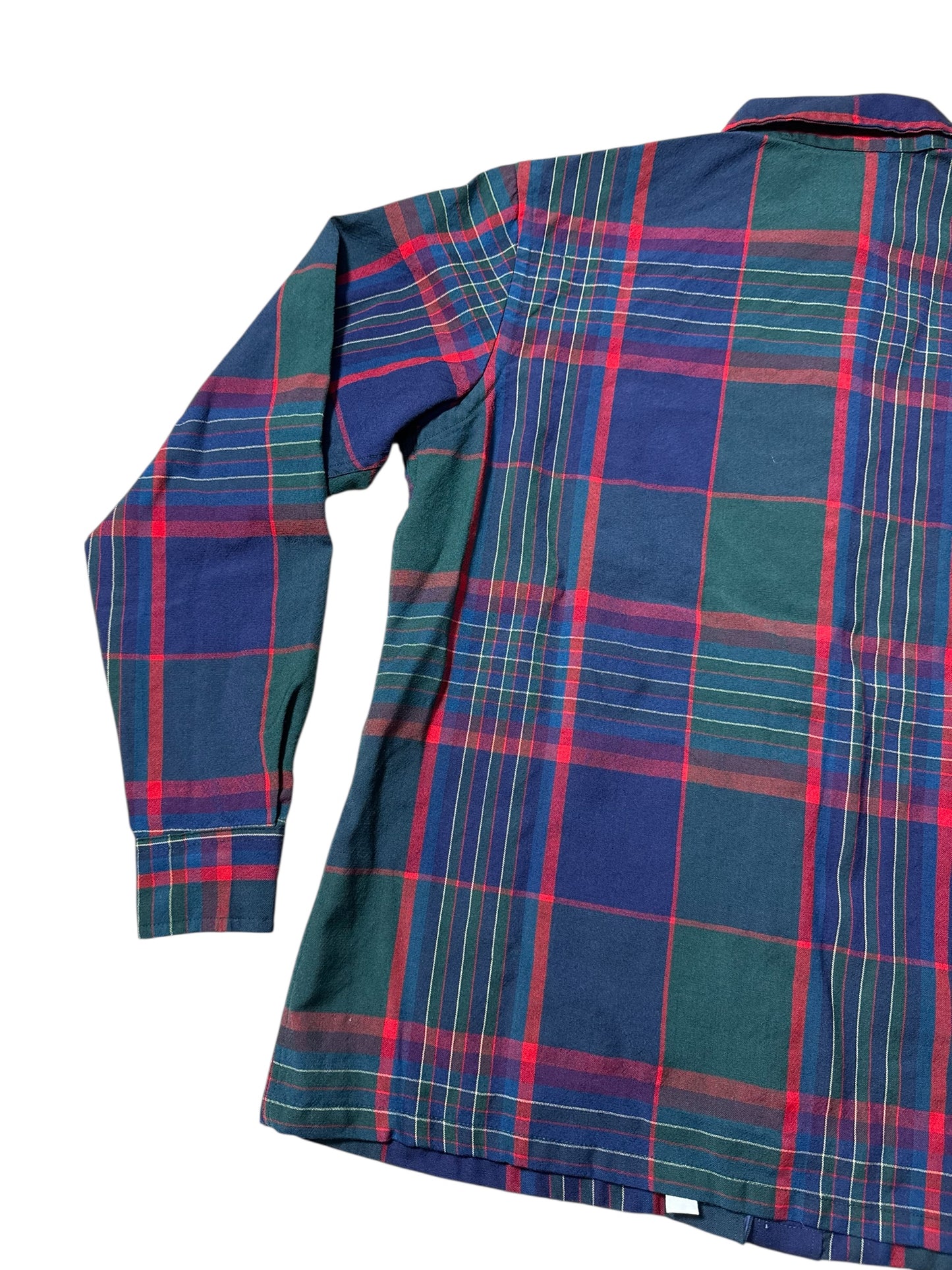 Vintage 1980s Pendleton Plaid Wool Shirt Made in USA