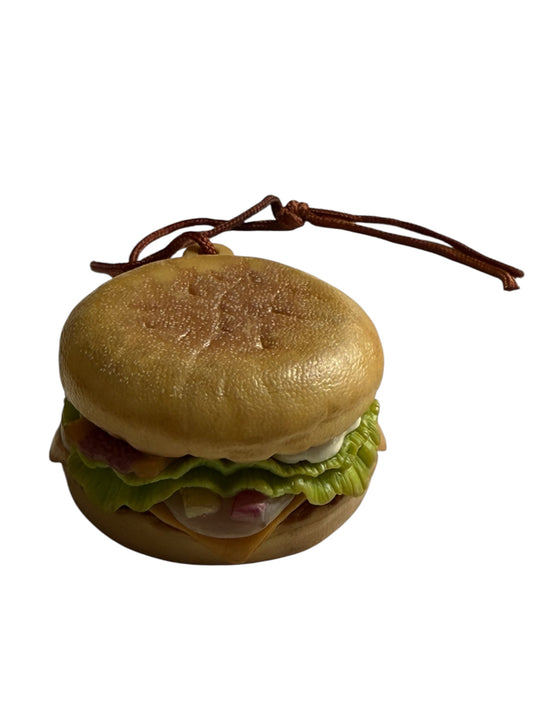 Vintage McDonalds Salad Marinated Muffin Hamburger Food Strap Charm Japan