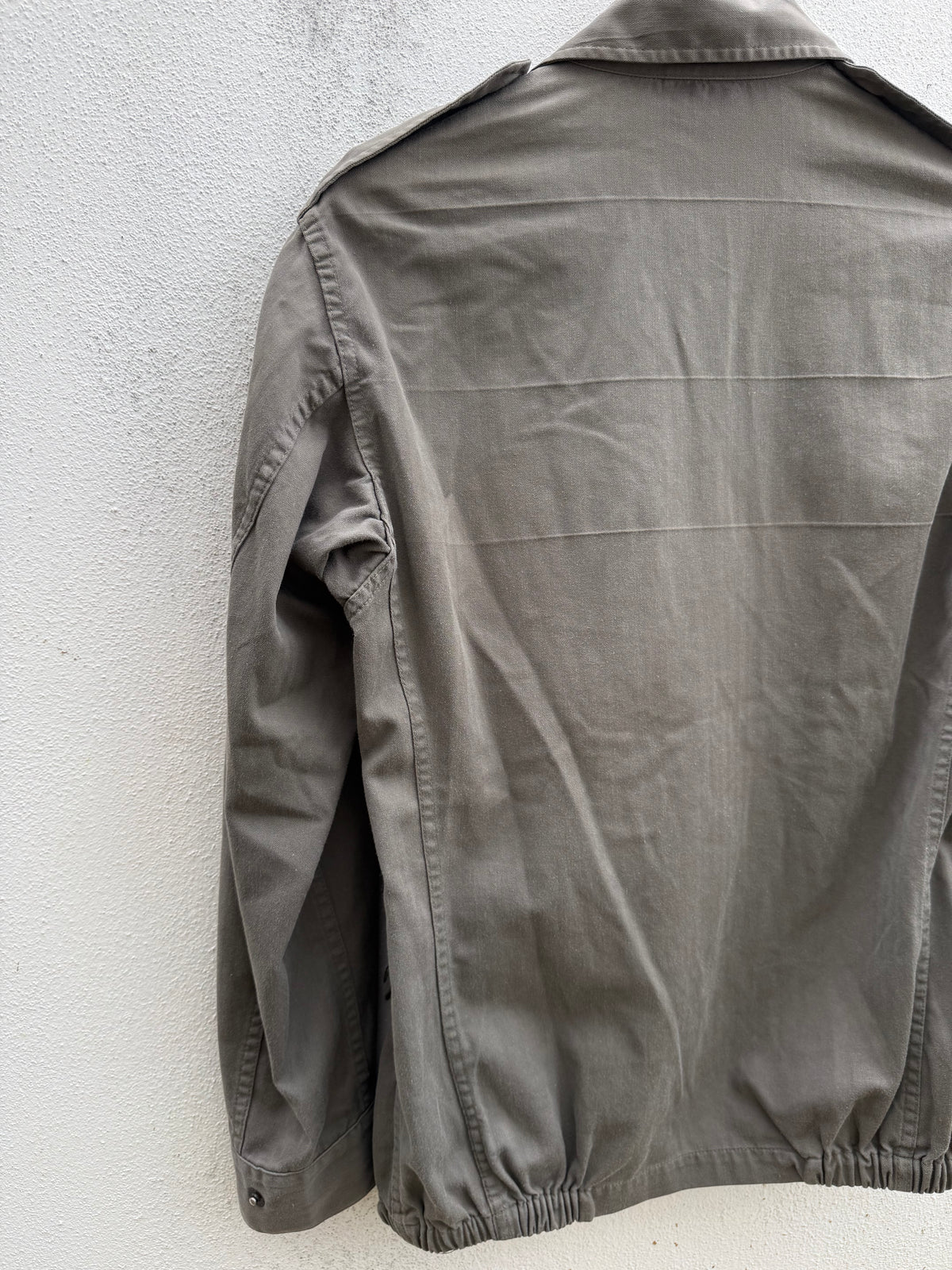 Vintage 1988 French Army F2 Field Jacket SOCOVET HBT Military OG