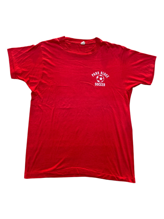 Vintage 1980s Screen Stars Park Ridge Soccer Tshirt