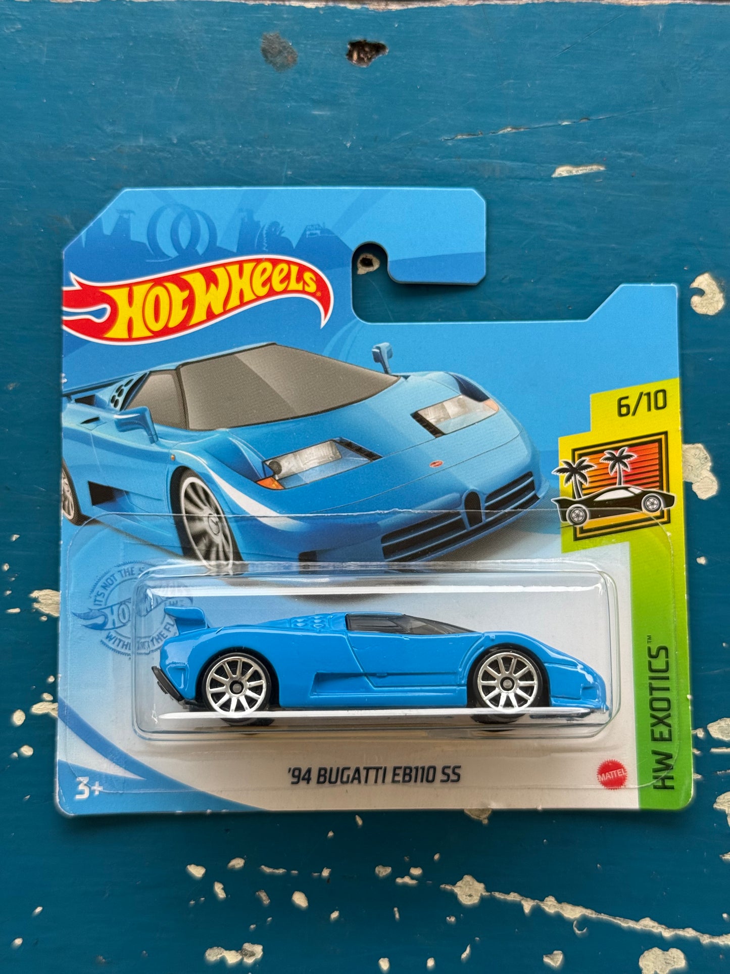 Hot Wheels ‘94 Bugatti EB110 SS Short Card