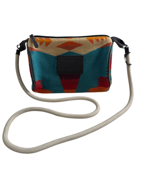 Pendleton Native Pattern Crossbody Bag Southwestern Tribal Wool