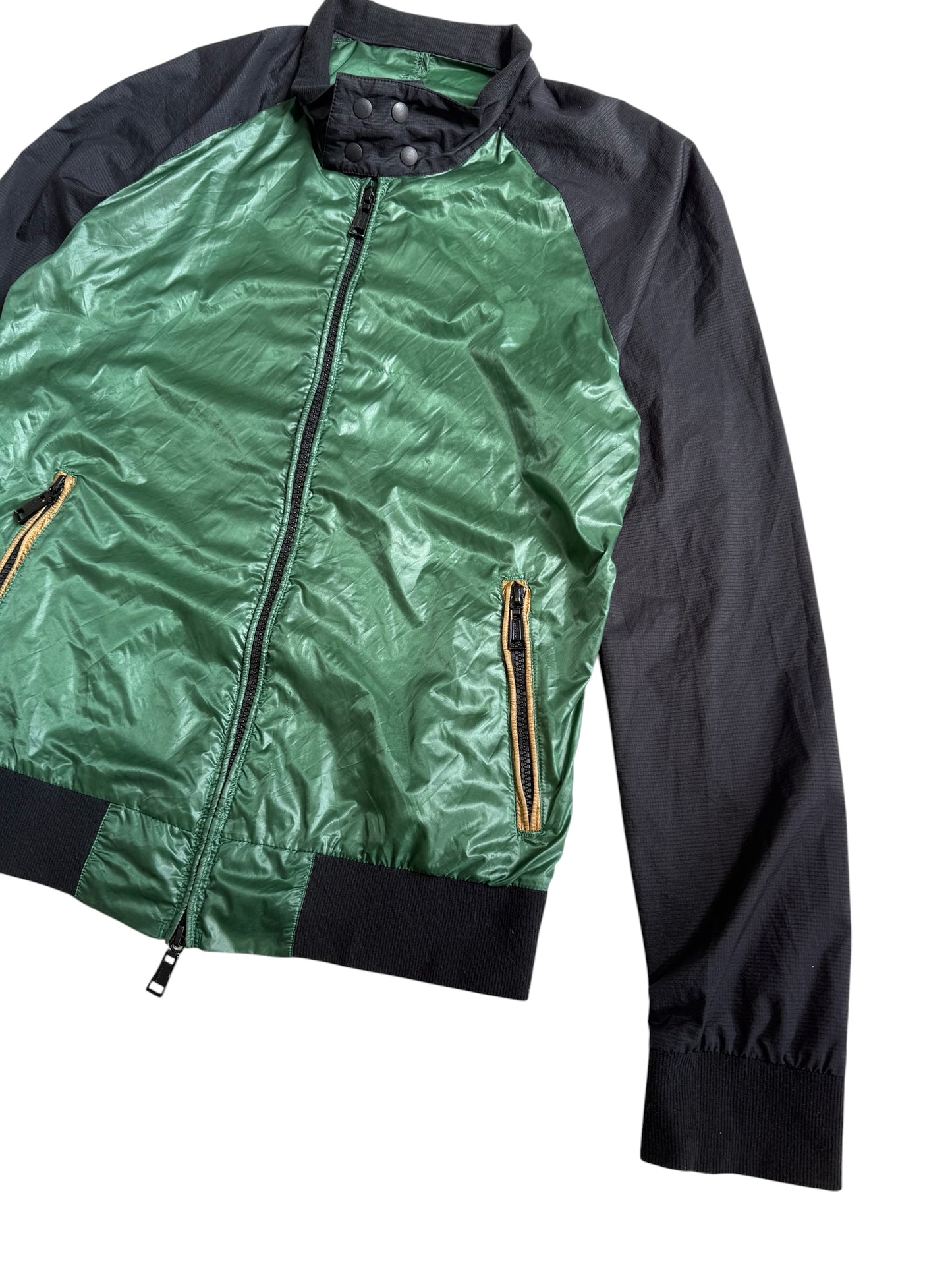 02DERIV Japan Technical Nylon Bomber Jacket