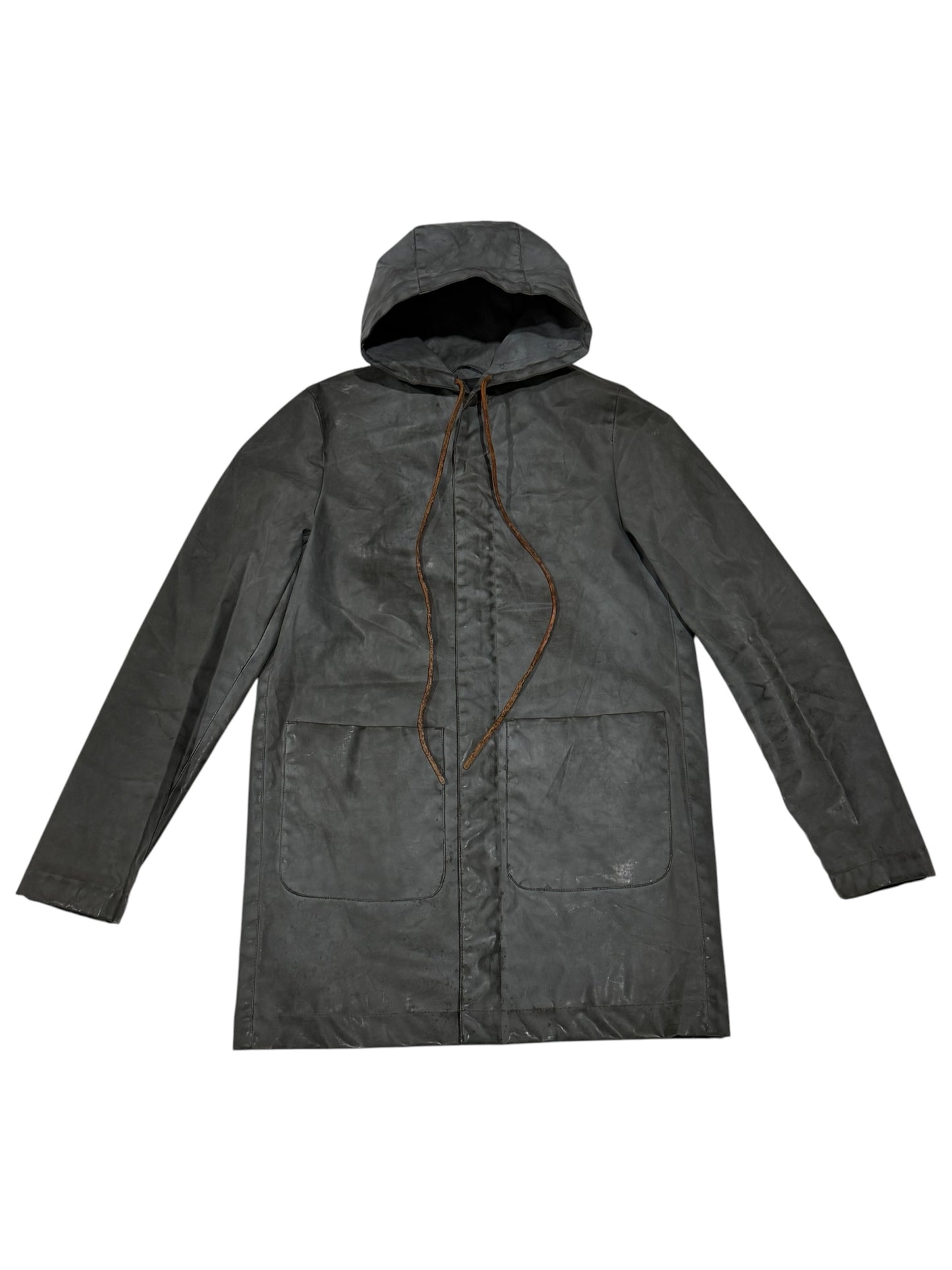 Vintage RipVanWinkle Technical Parka Paint Coated Cotton Jacket Japan
