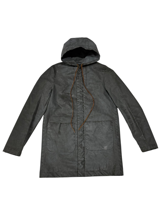 Vintage RipVanWinkle Technical Parka Paint Coated Cotton Jacket Japan