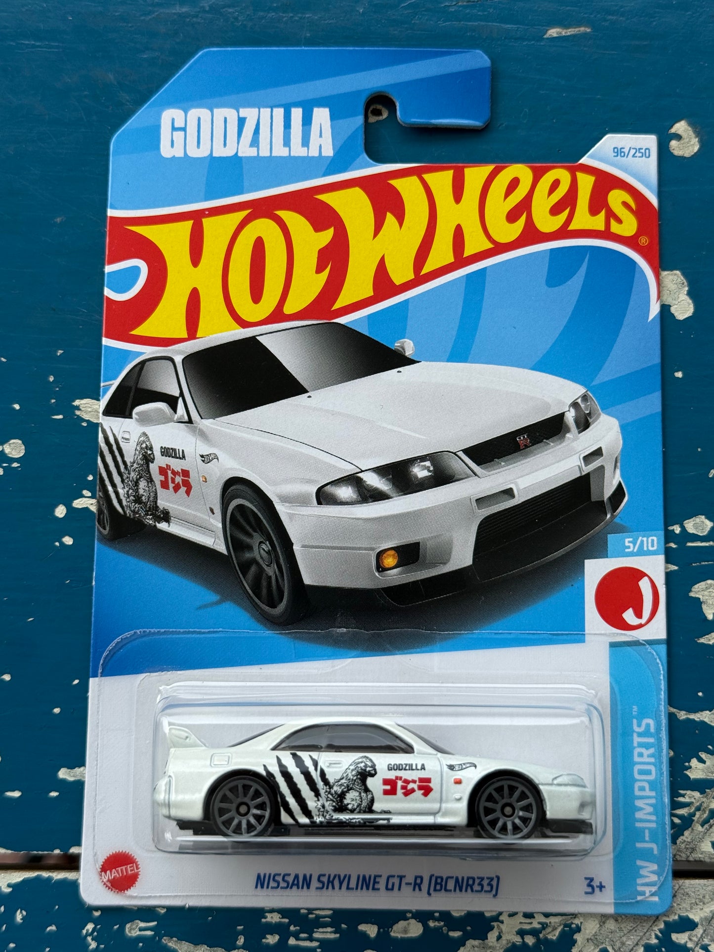 Hot Wheels Nissan Skyline GT-R (BCNR33) GODZILLA