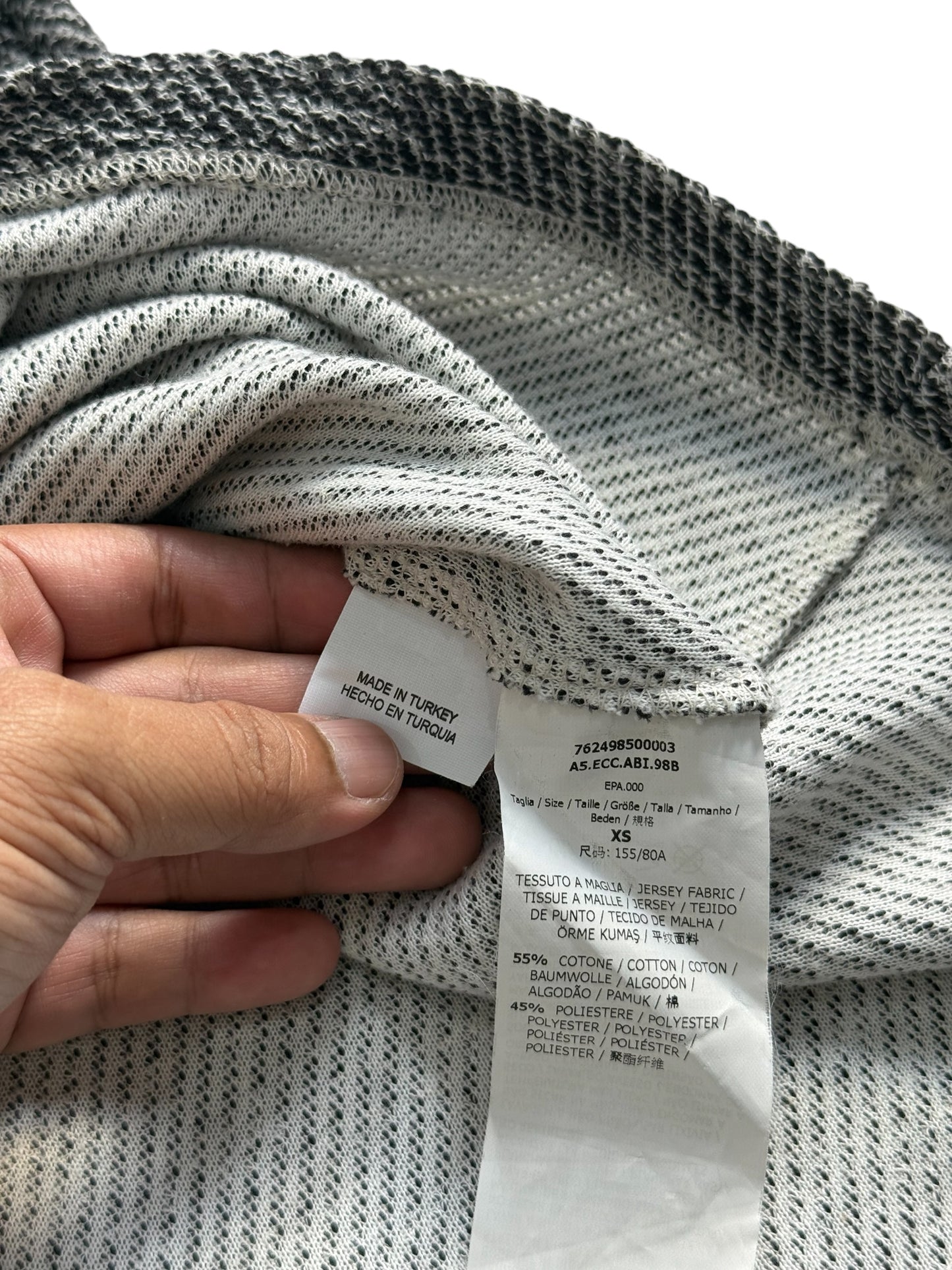 Max&Co Max Mara Black White Textured Knit Dress