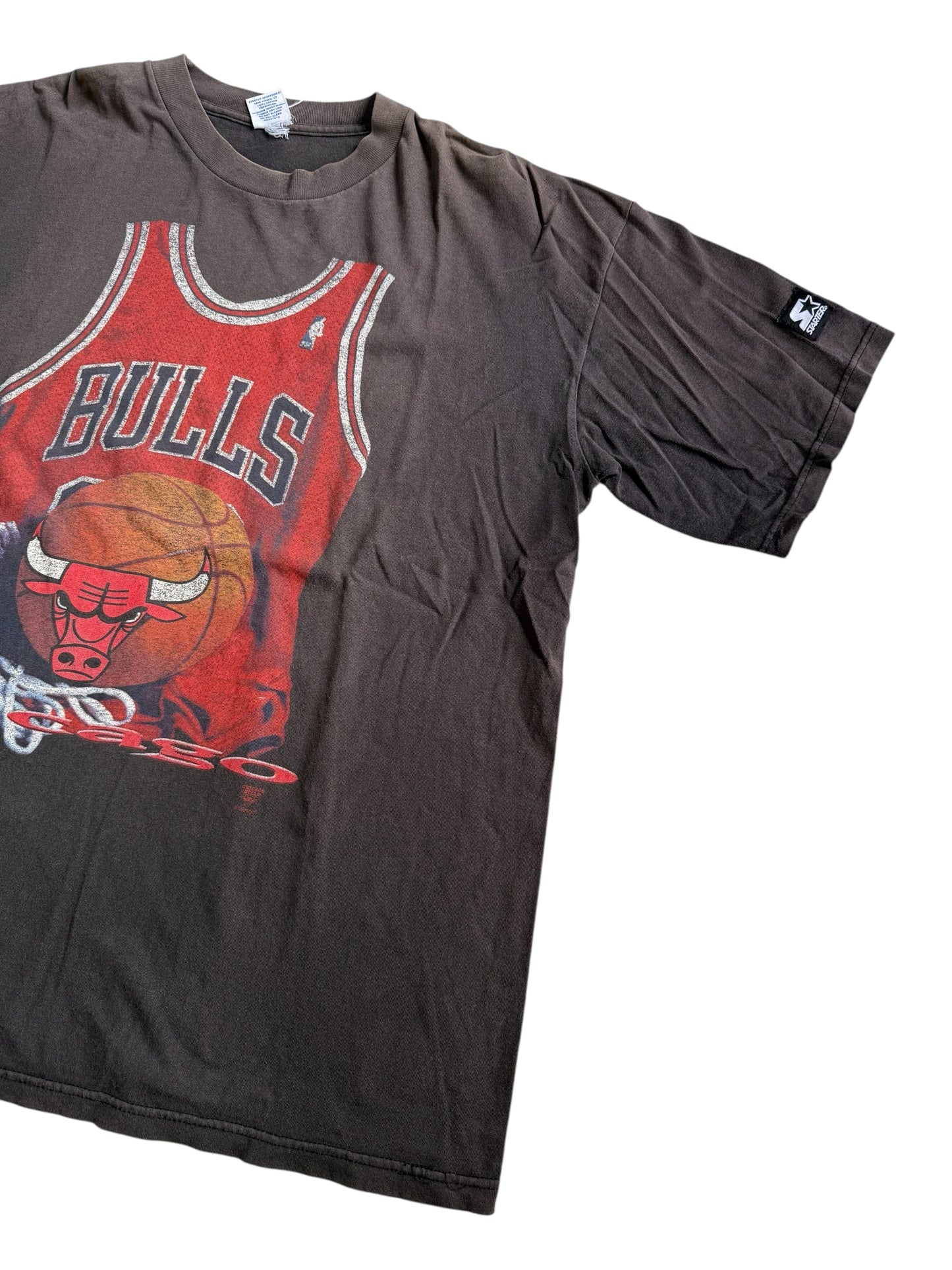 Vintage 1990s Chicago Bulls Starter USA Tshirt Oversized