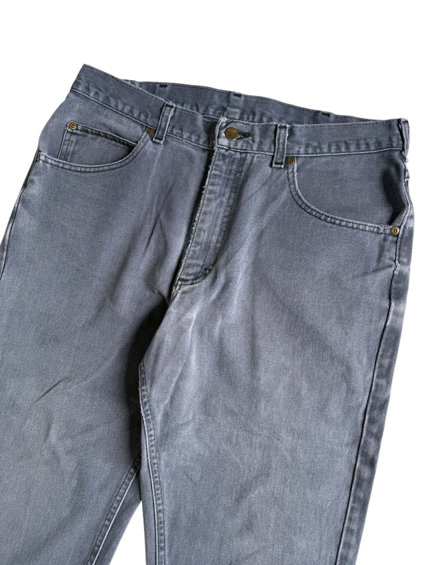 Vintage 1990s LL Bean Double L Jeans Grey Denim Pants