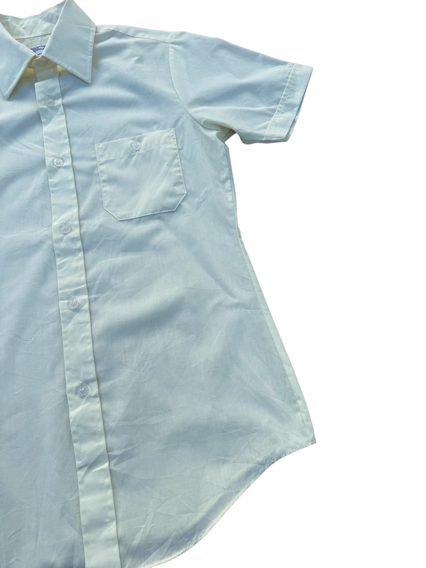 Vintage 70s–80s JCPenney Boys Short Sleeve Shirt