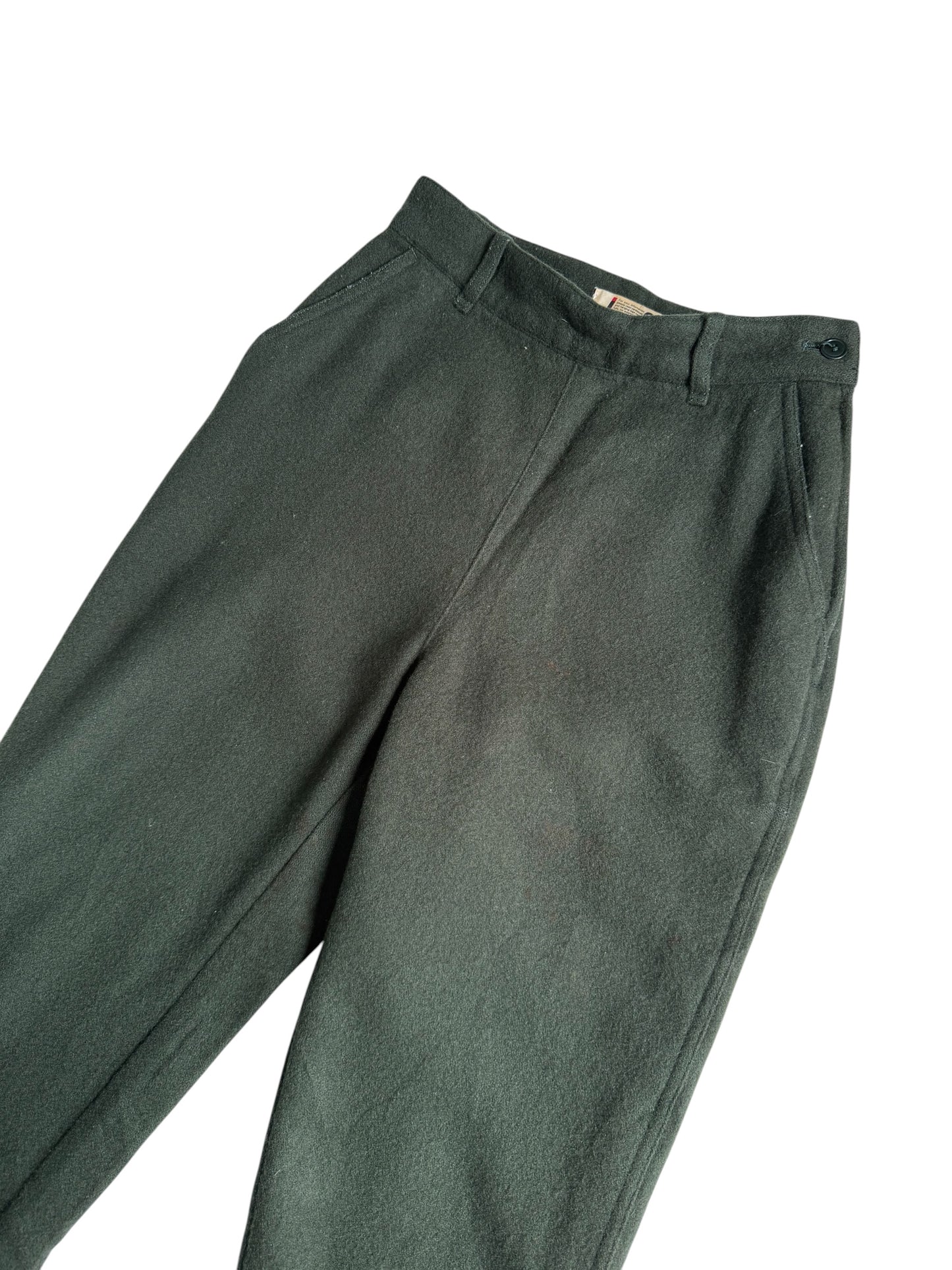 Vintage Issey Miyake Wool Flannel Utility Trousers Made in Japan A/W 1989–1990