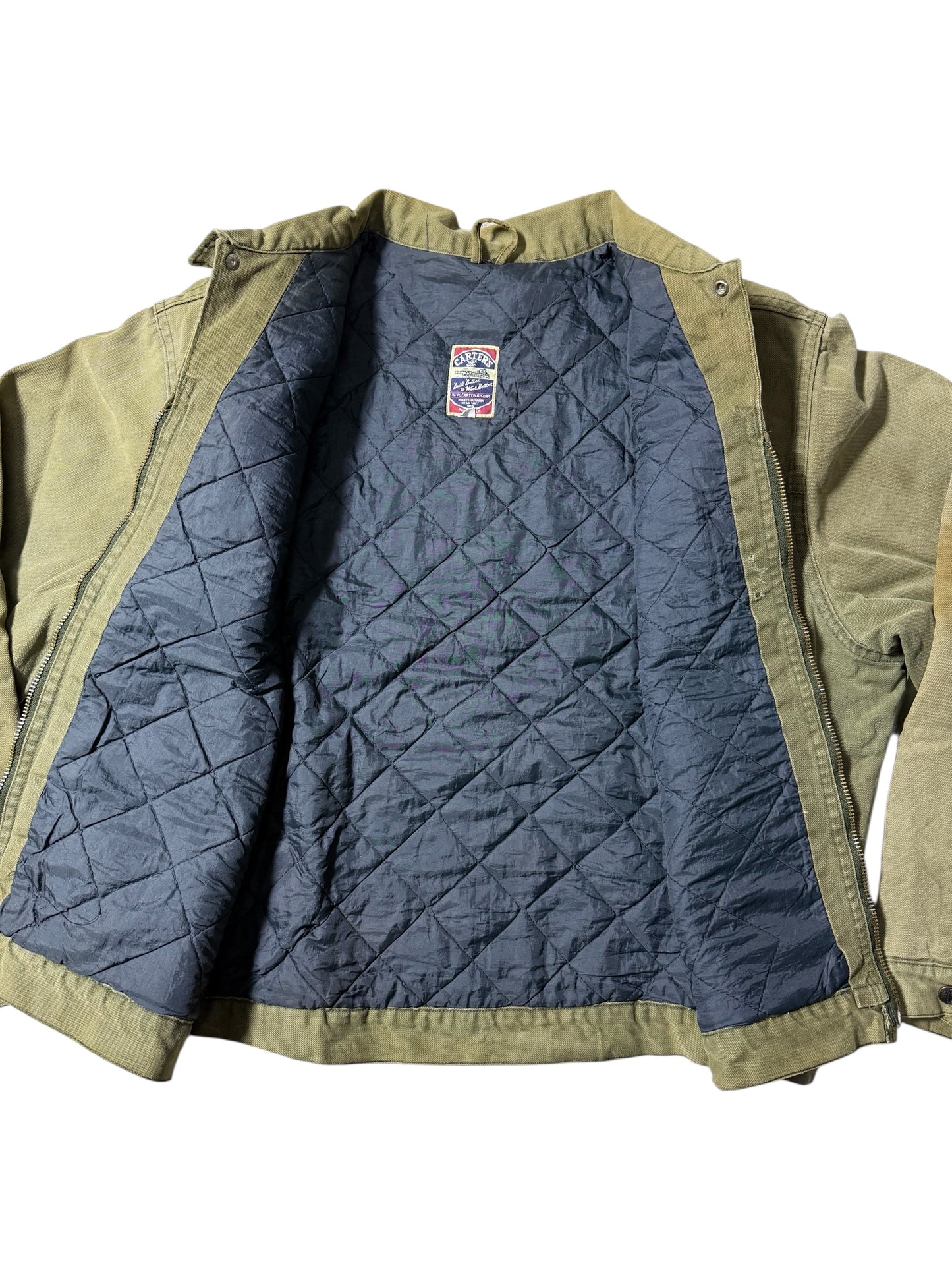 Vintage 1970s-80s Carter’s Quilted Workwear Jacket USA Made
