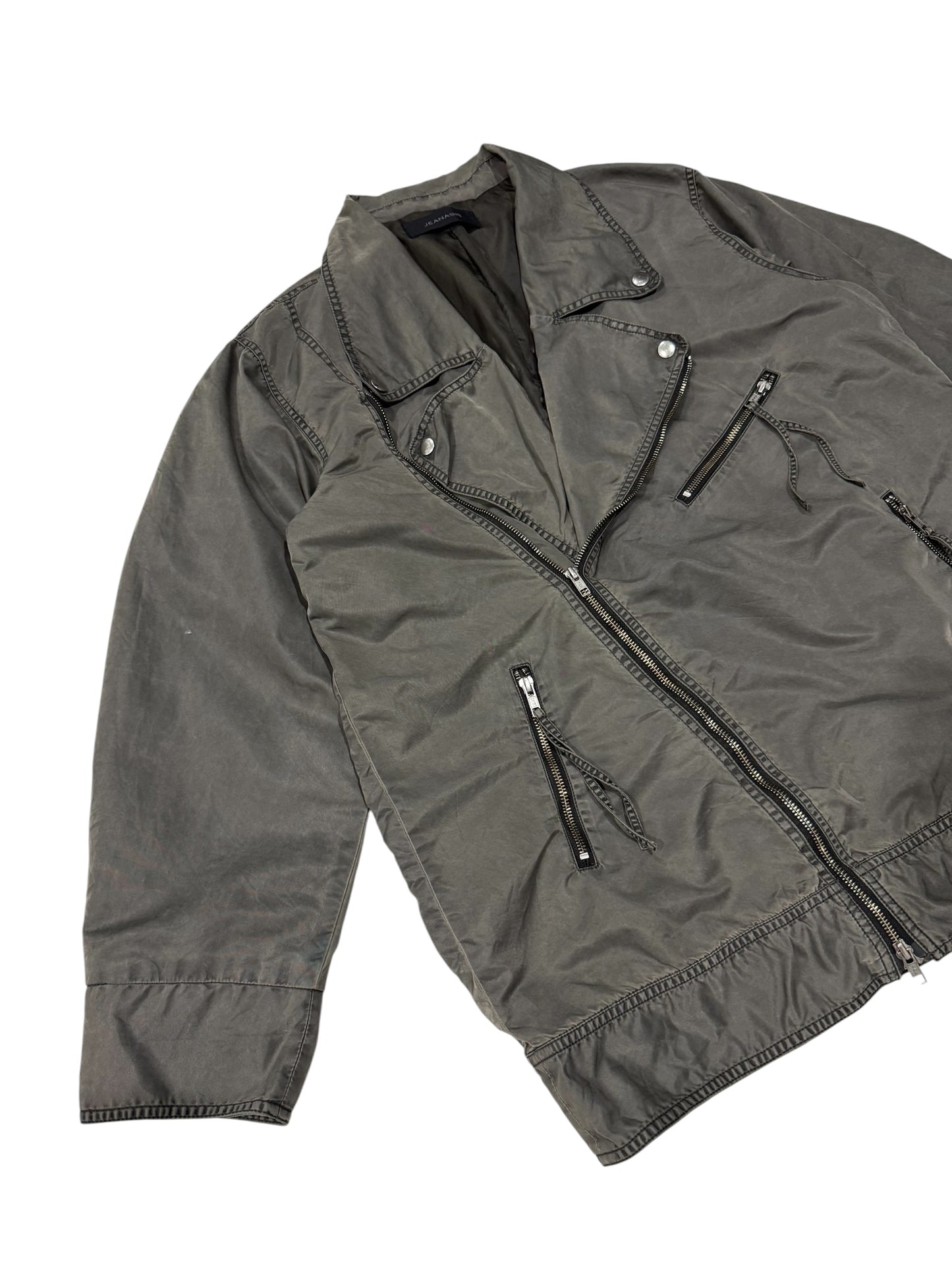 Jeanasis Double Collar Rider Jacket