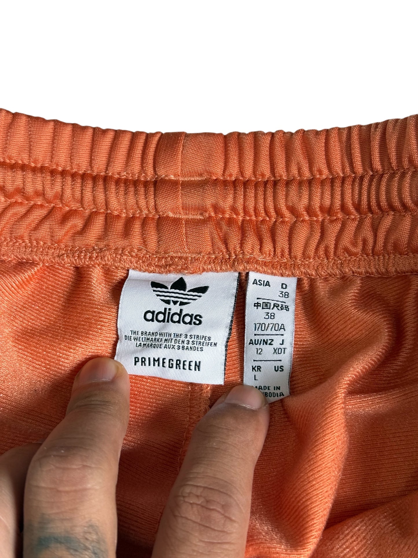 Adidas Originals Snap Track Pants Orange