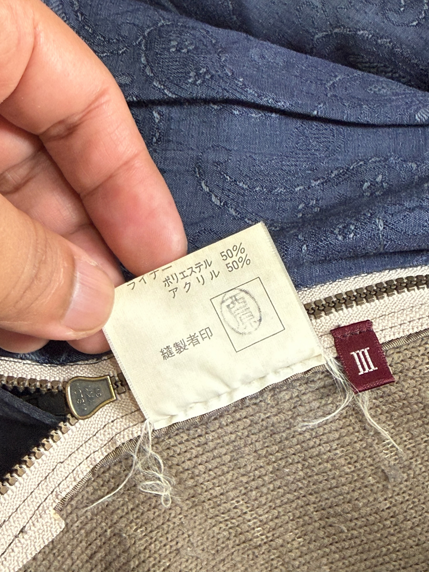 Vintage 80s 90s Japanese Multi Pocket Flight Bomber Jacket Removable Boa Liner