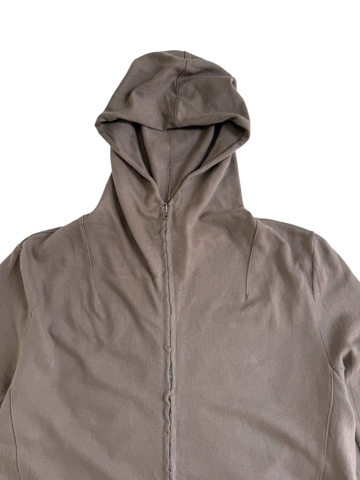 Poeme Bohemien Hooded Zip Jacket Made in Italy