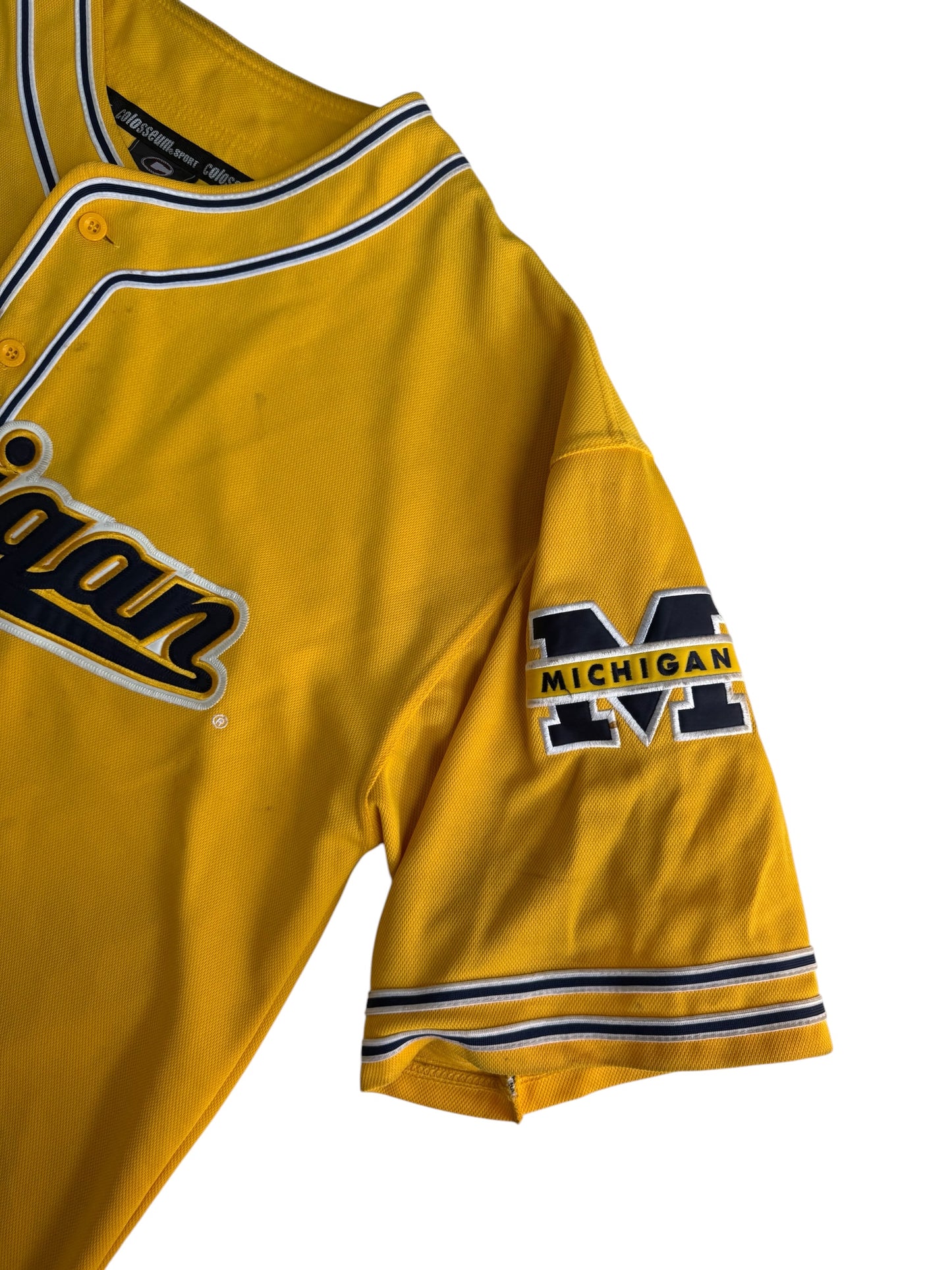 Colosseum Michigan Wolverines Baseball Jersey