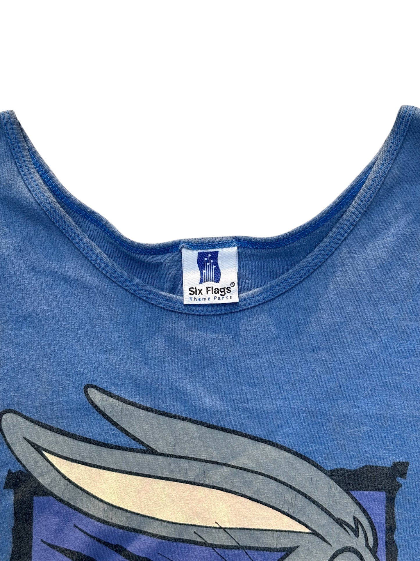 Vintage 1990s Bugs Bunny Six Flags Tank Top
