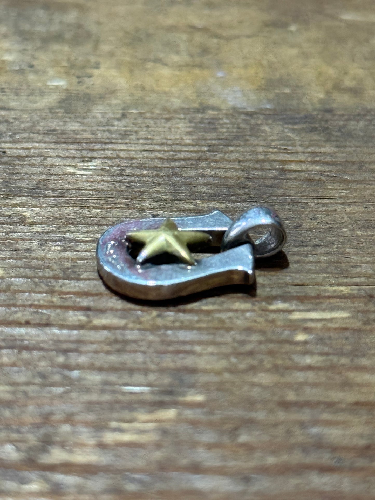Paul Smith Sterling Silver Horseshoe Star Pendant