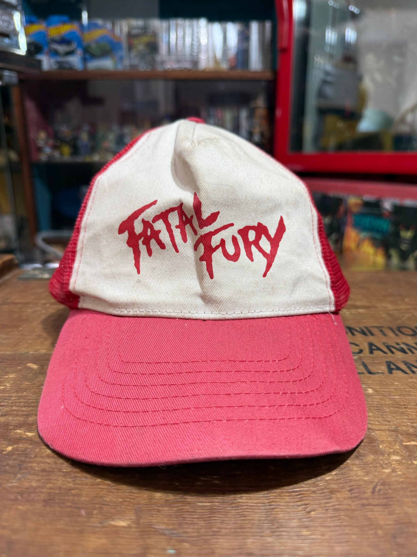 Vintage Fatal Fury Game SNK NeoGeo Promo Trucker Cap