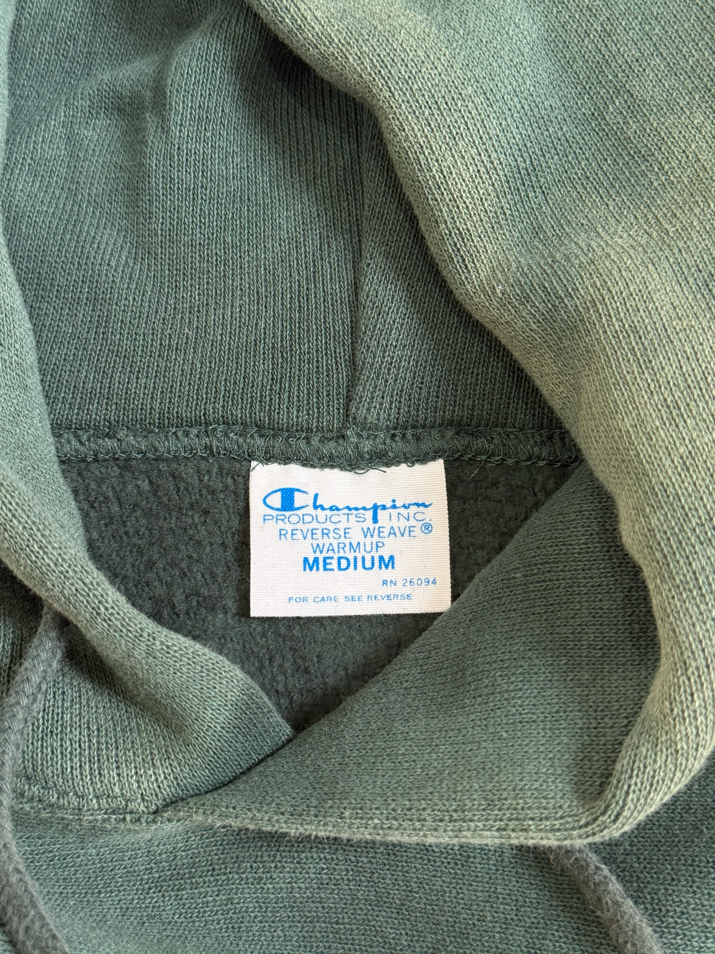 Champion Reverse Weave Two Tone Sun Faded Hoodie