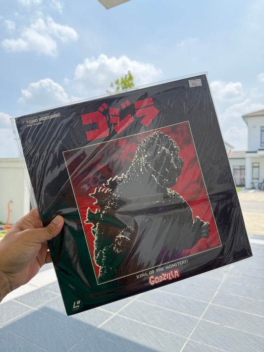 Vintage Godzilla (1954) Japanese LaserDisc Toho Videodisc TLL-2002 Kaiju Movie LD Japan