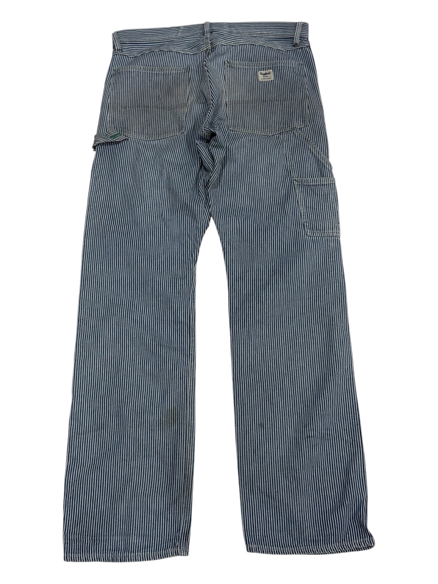 OshKosh Classic Hickory Stripe Carpenter Work Pants