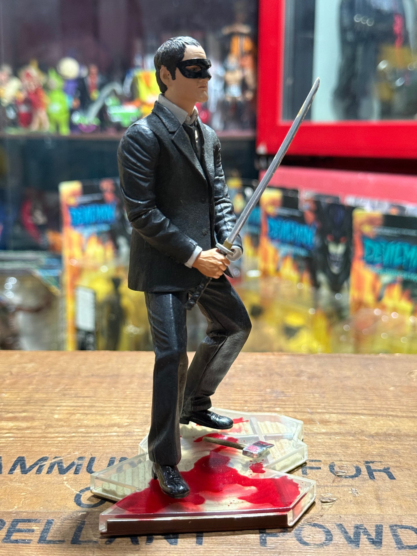 Vintage 2004 Neca Kill Bill Crazy 88 Director Action Figure