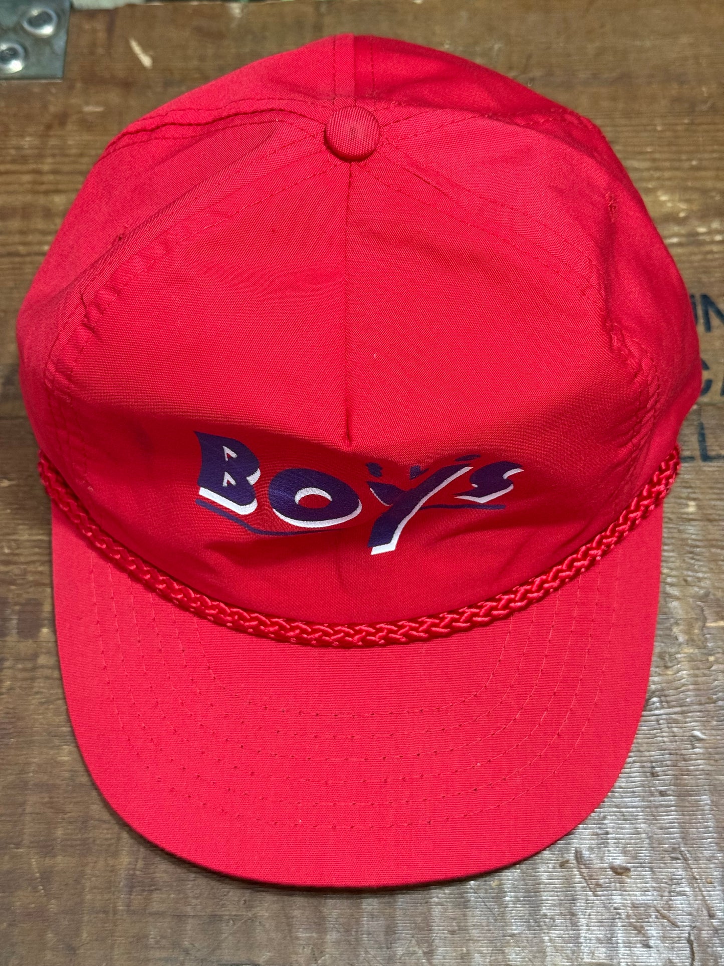 Vintage The Boys Snapback Rope Cap