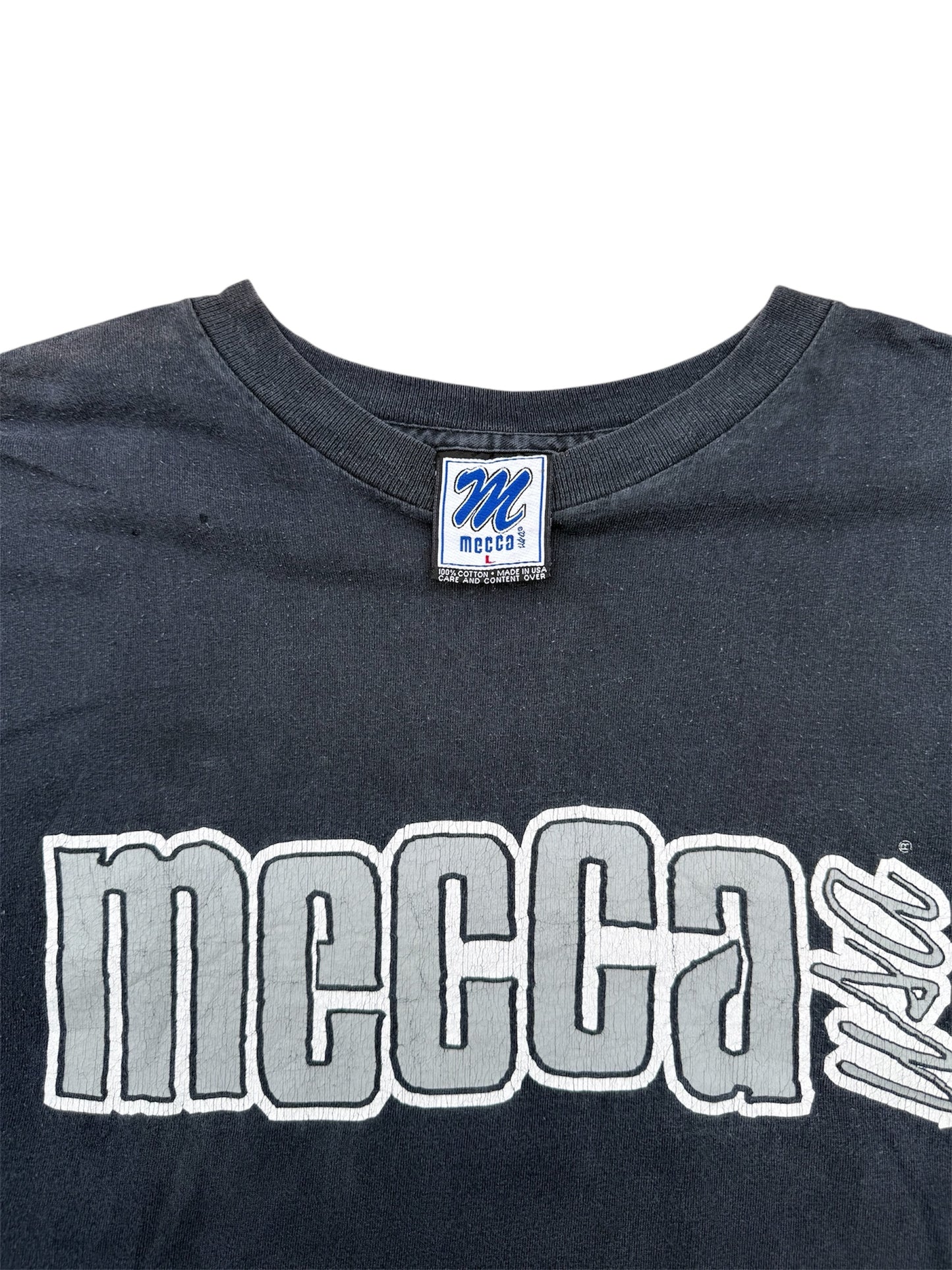 Vintage 90s Mecca USA Long Sleeve Tee