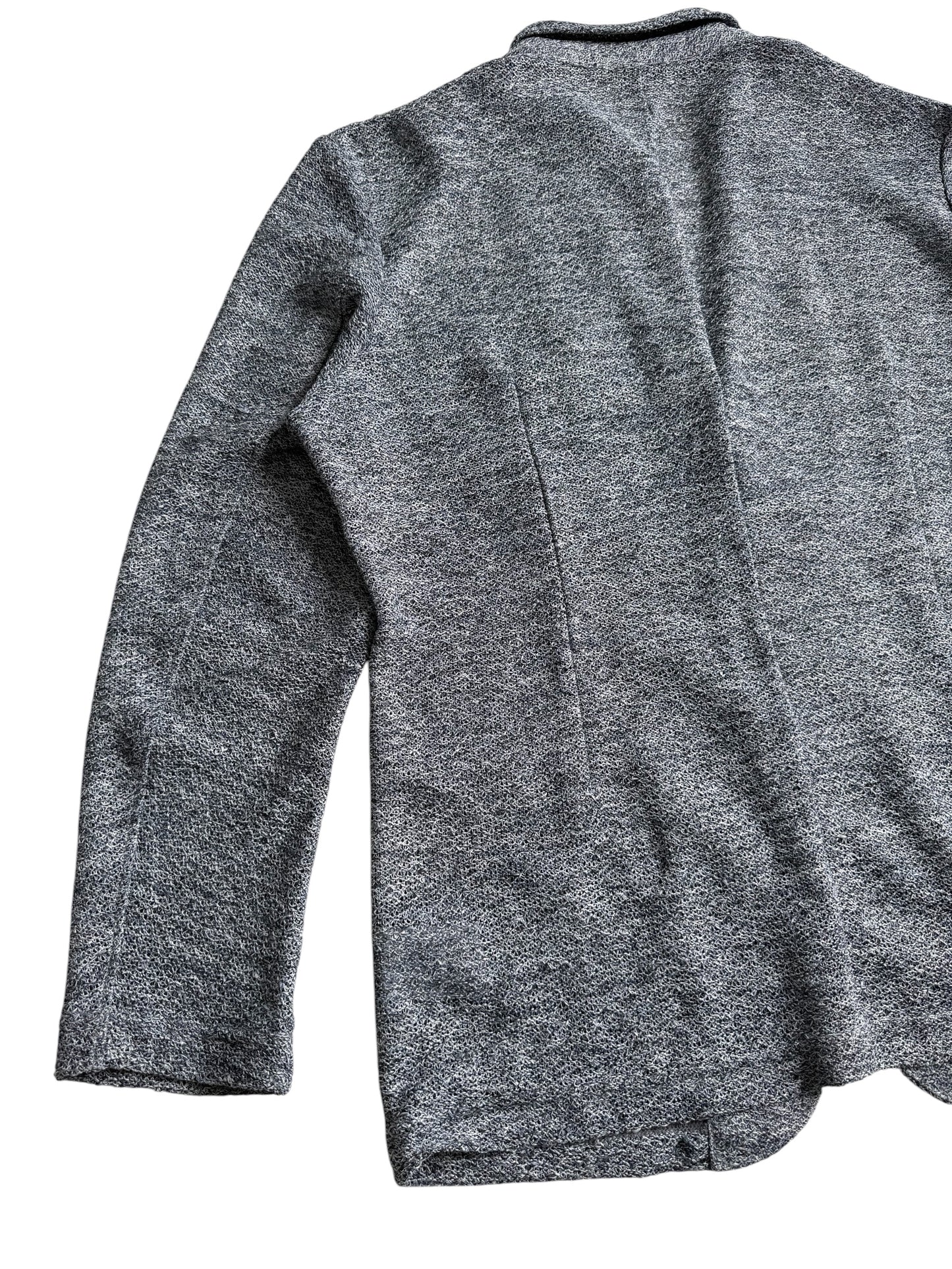 Epoca Uomo Japan Knit Tailored Blazer Grey