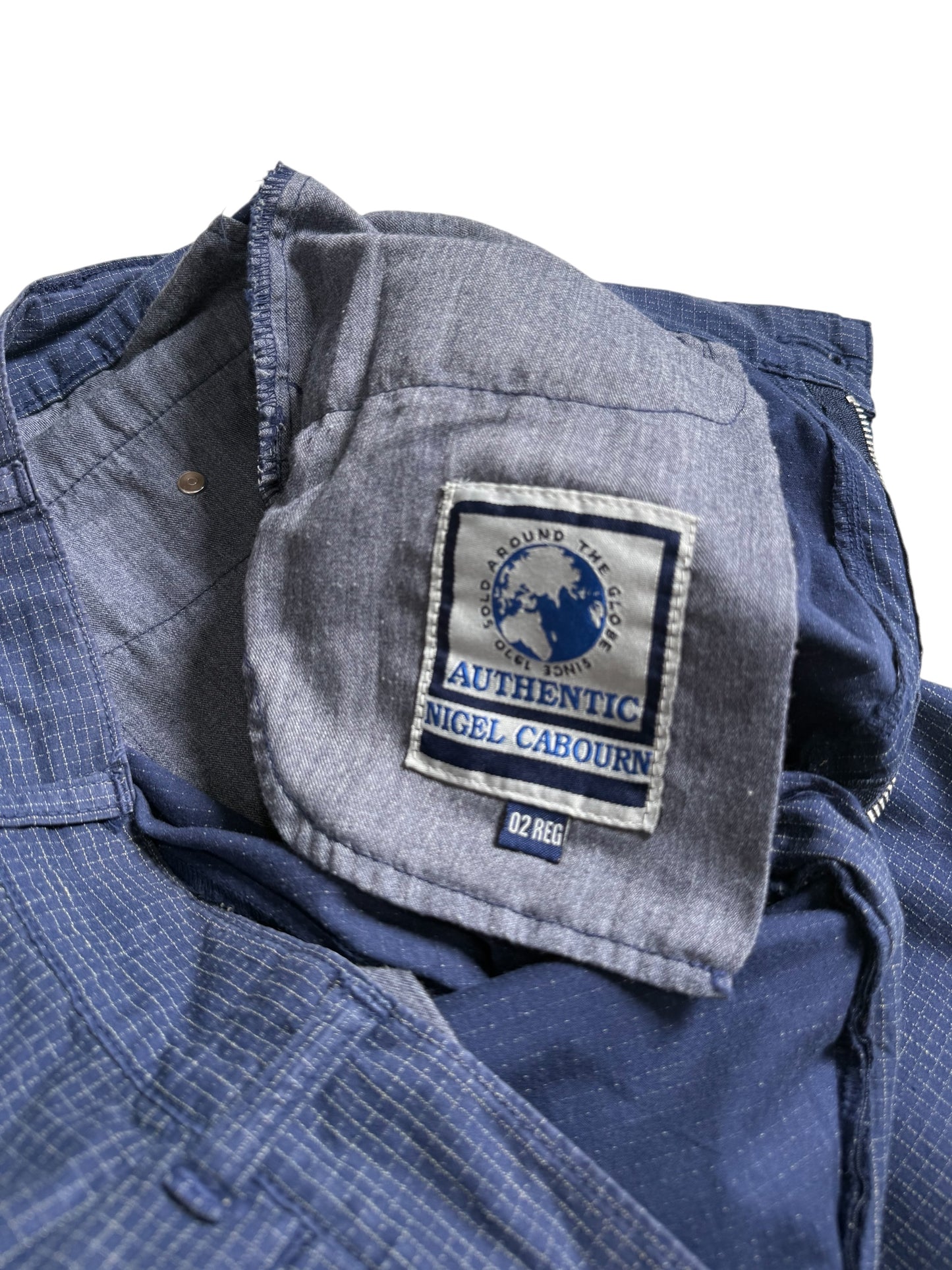 Nigel Cabourn Authentic Ripstop Check Work Pants