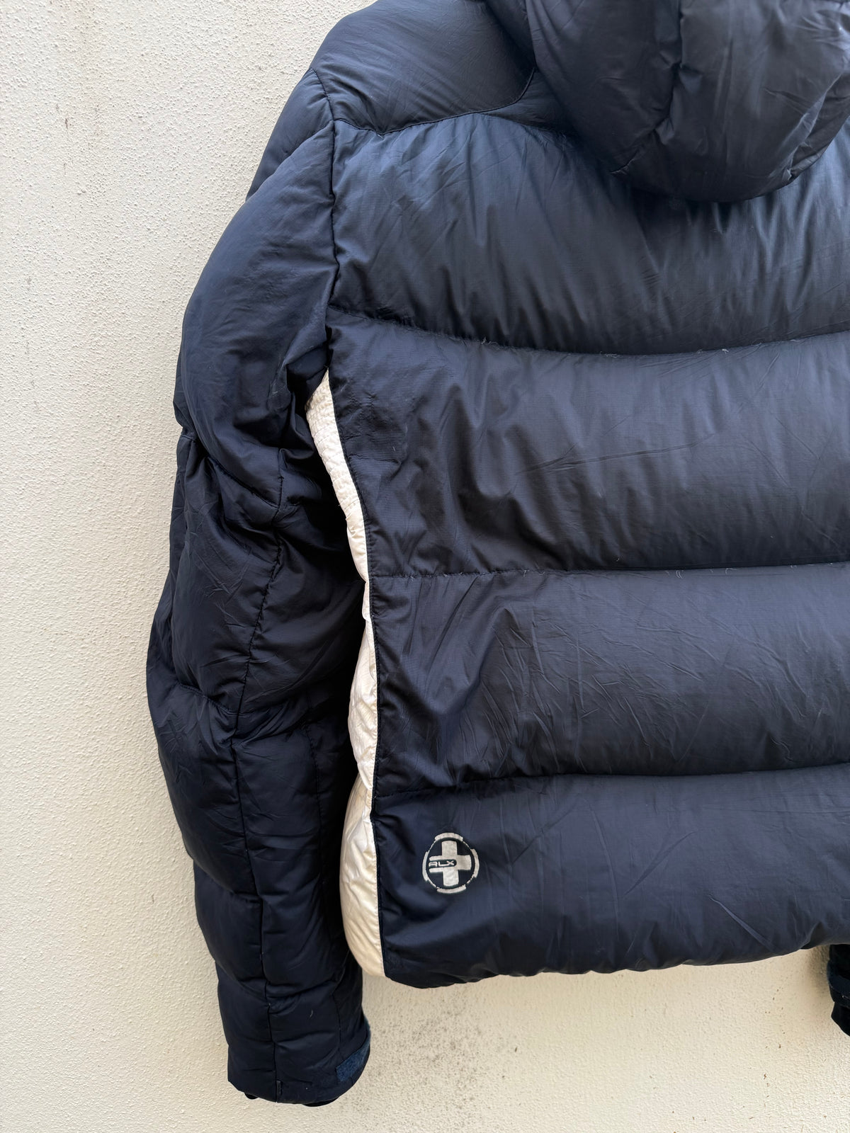 Vintage Y2K Polo Ralph Lauren RLX Down Puffer Jacket Hooded