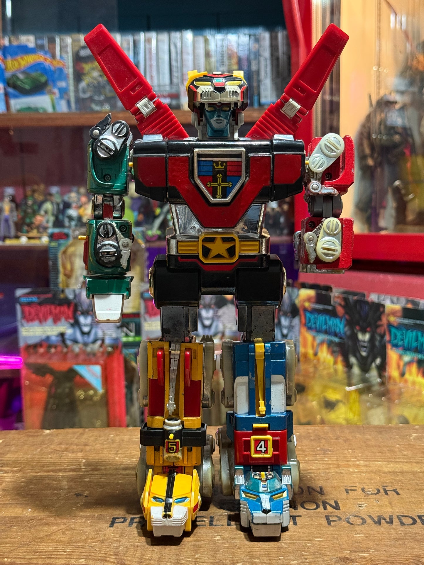 Vintage 1981 Popy Chogokin DX Beast King Golion Voltron