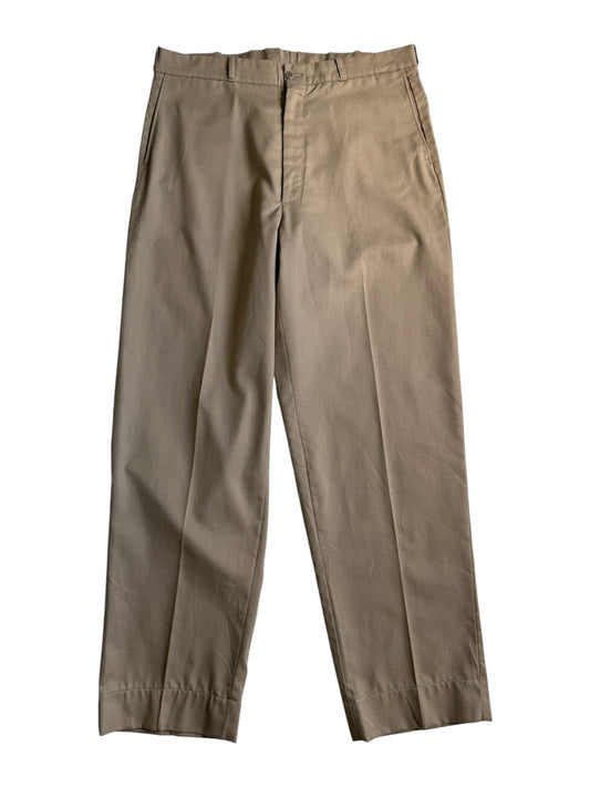 Vintage 1970s Koratron Chino Trousers