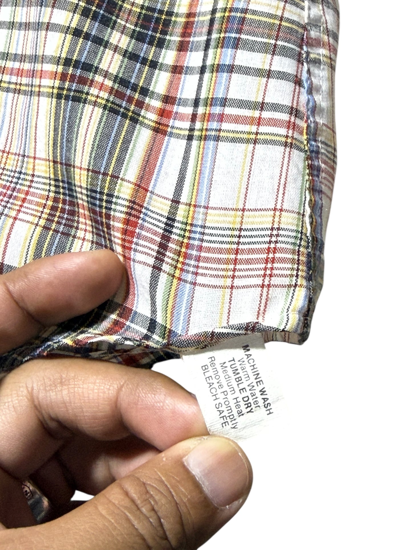 Vintage 1980s-90s Bloomingdale’s Plaid Shirt