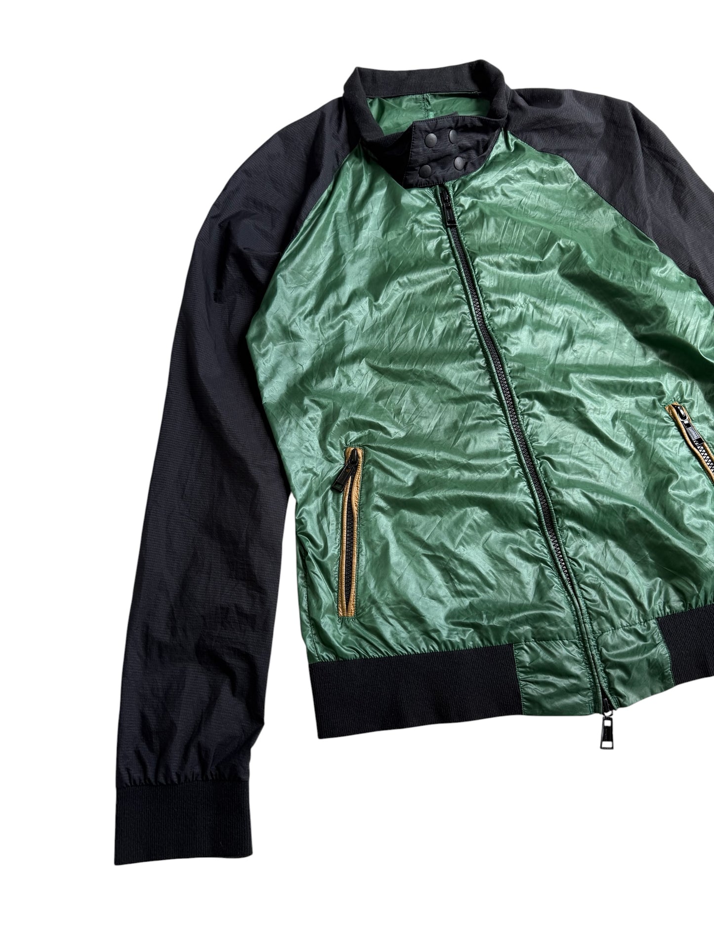 02DERIV Japan Technical Nylon Bomber Jacket