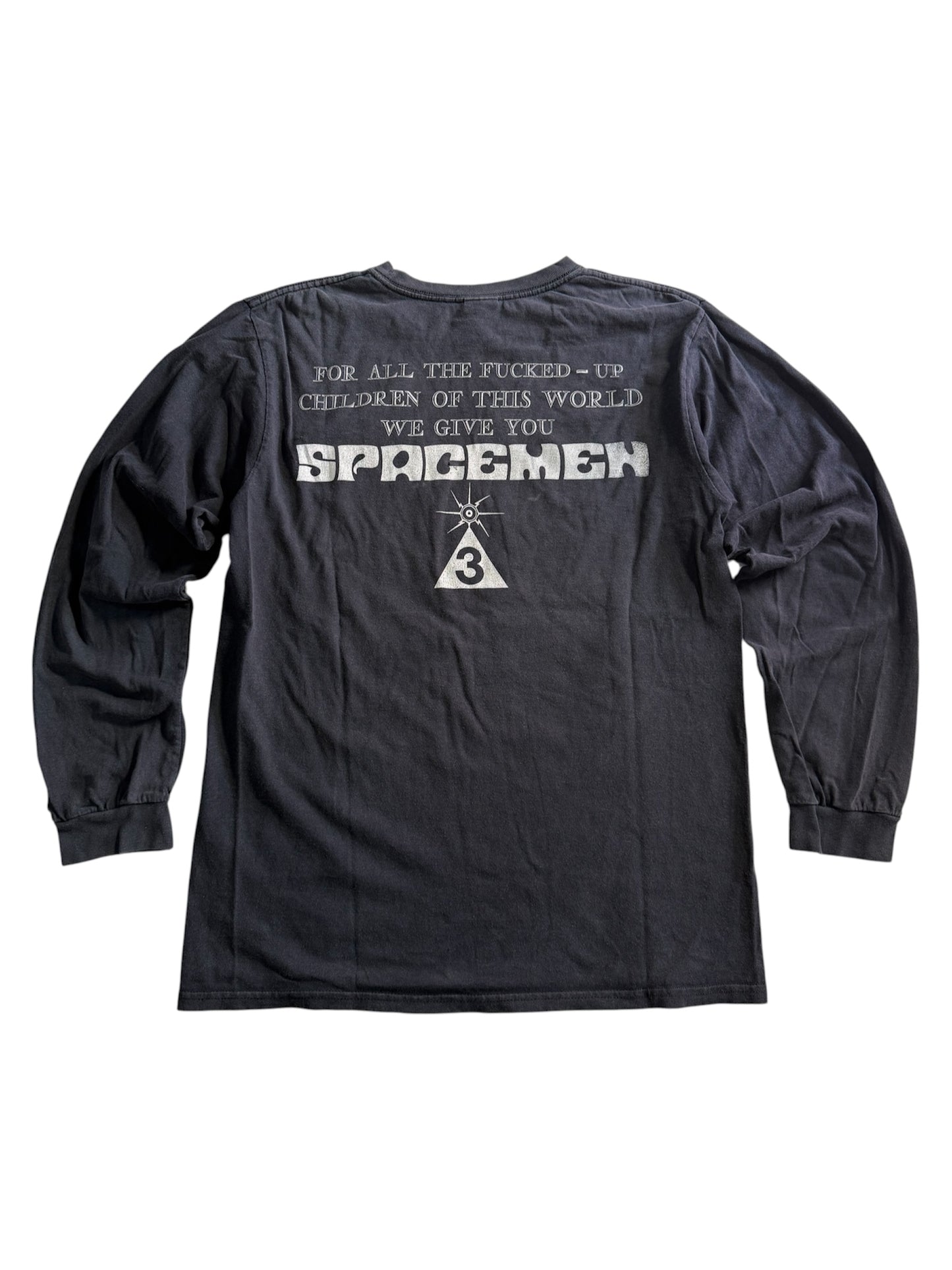 Vintage Spacemen 3 Longsleeve Band Tshirt Psychedelic Indie Rock Shoegaze
