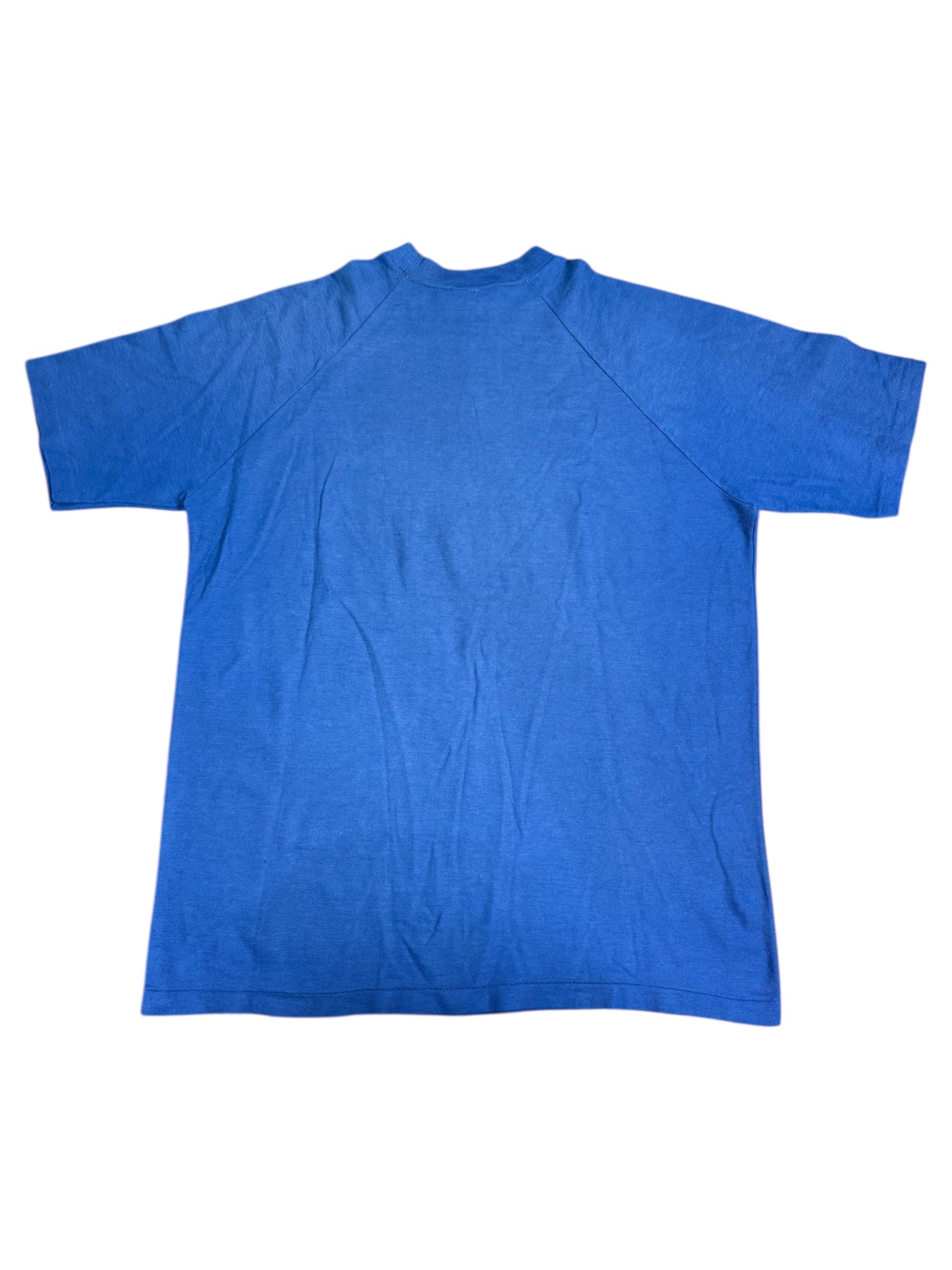 Vintage 1970s Champion Blue Bar Raglan Tshirt Rochester Canoe Club