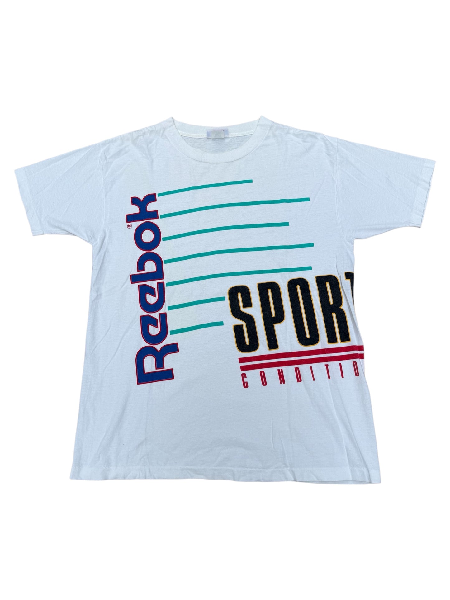 Vintage Reebok Sport Conditioning Made in USA 90s Tshirt